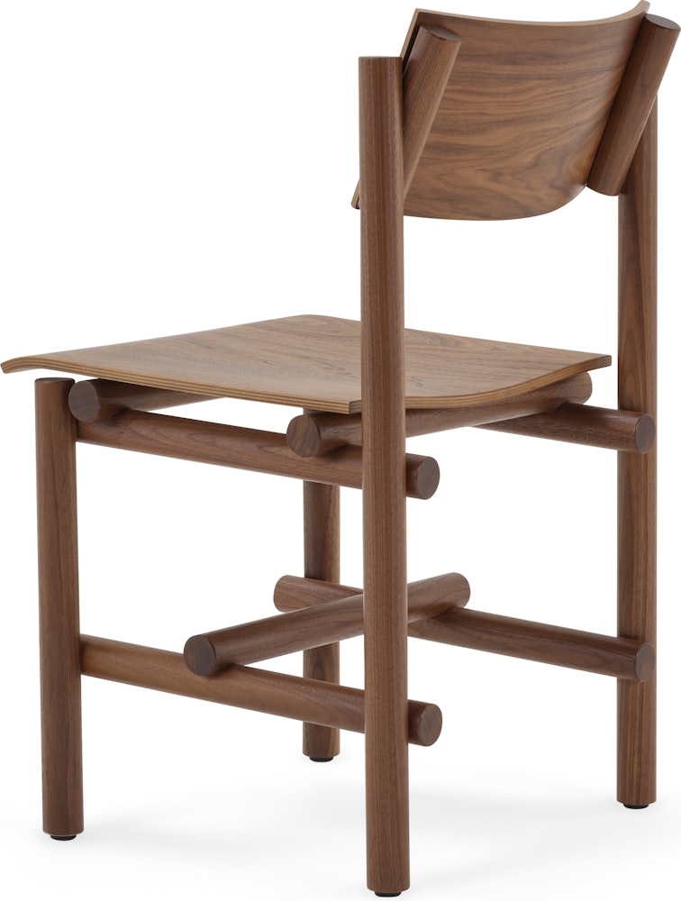 Muecke Side Chair - walnut