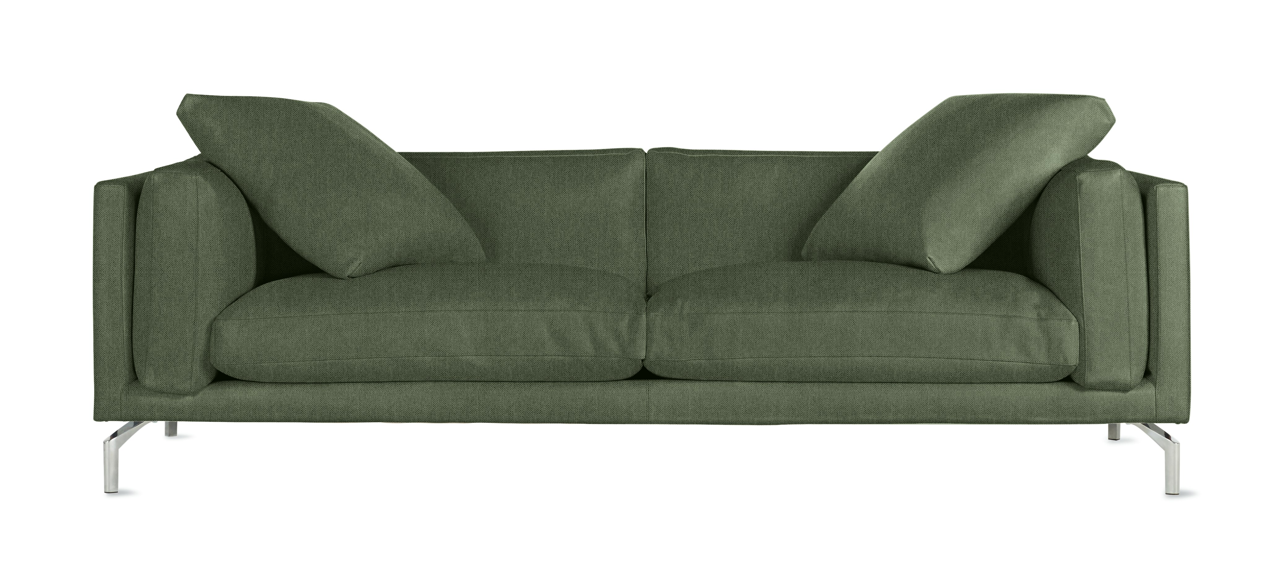 A Como Sofa in Mode: Genus viewed from the front.