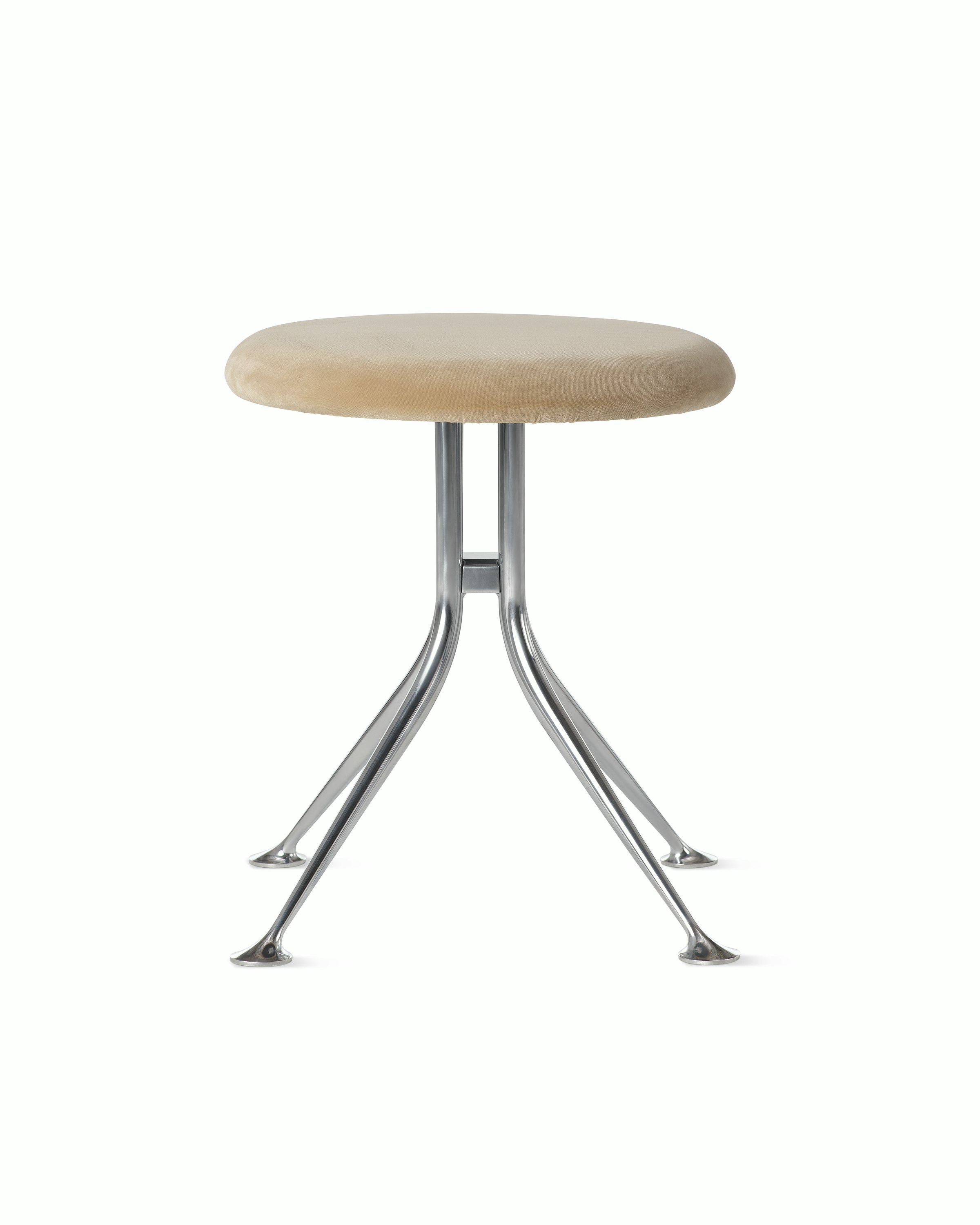 A front view of a single Girard Stool.