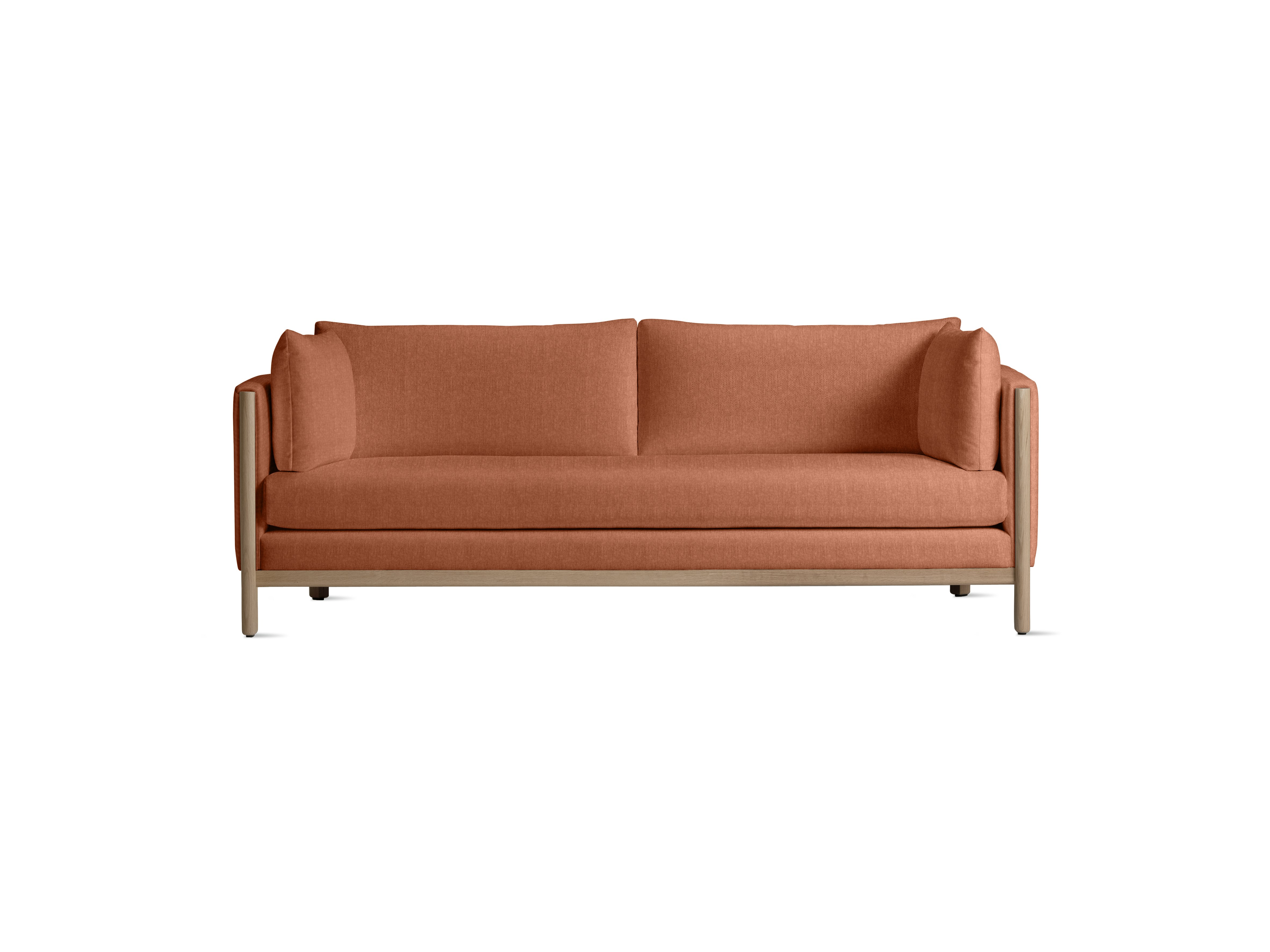 Emmy Sofa, 80 In, Mode, Caramelized, Oak