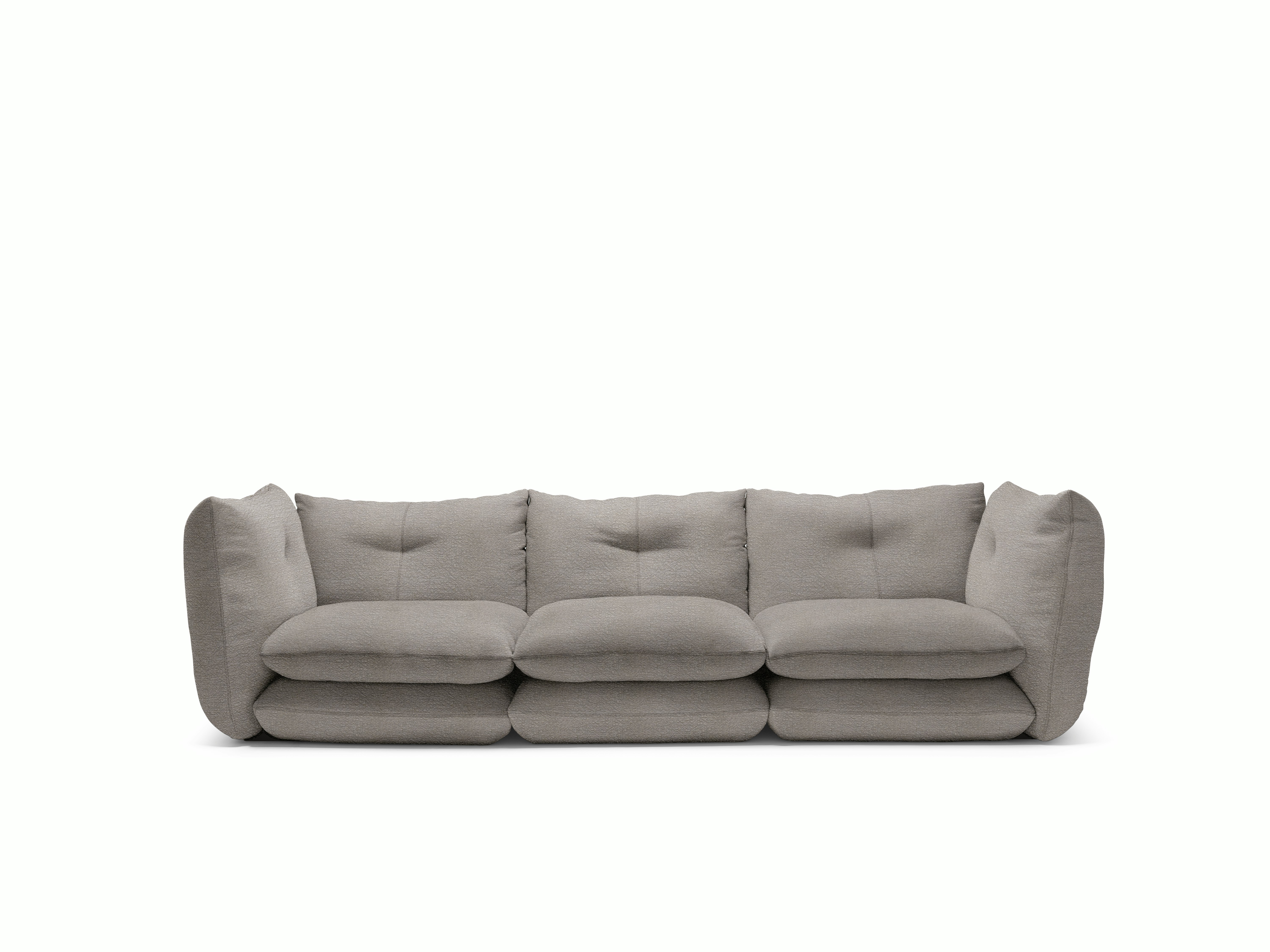 Perron Pillo Sofa, Three Seater