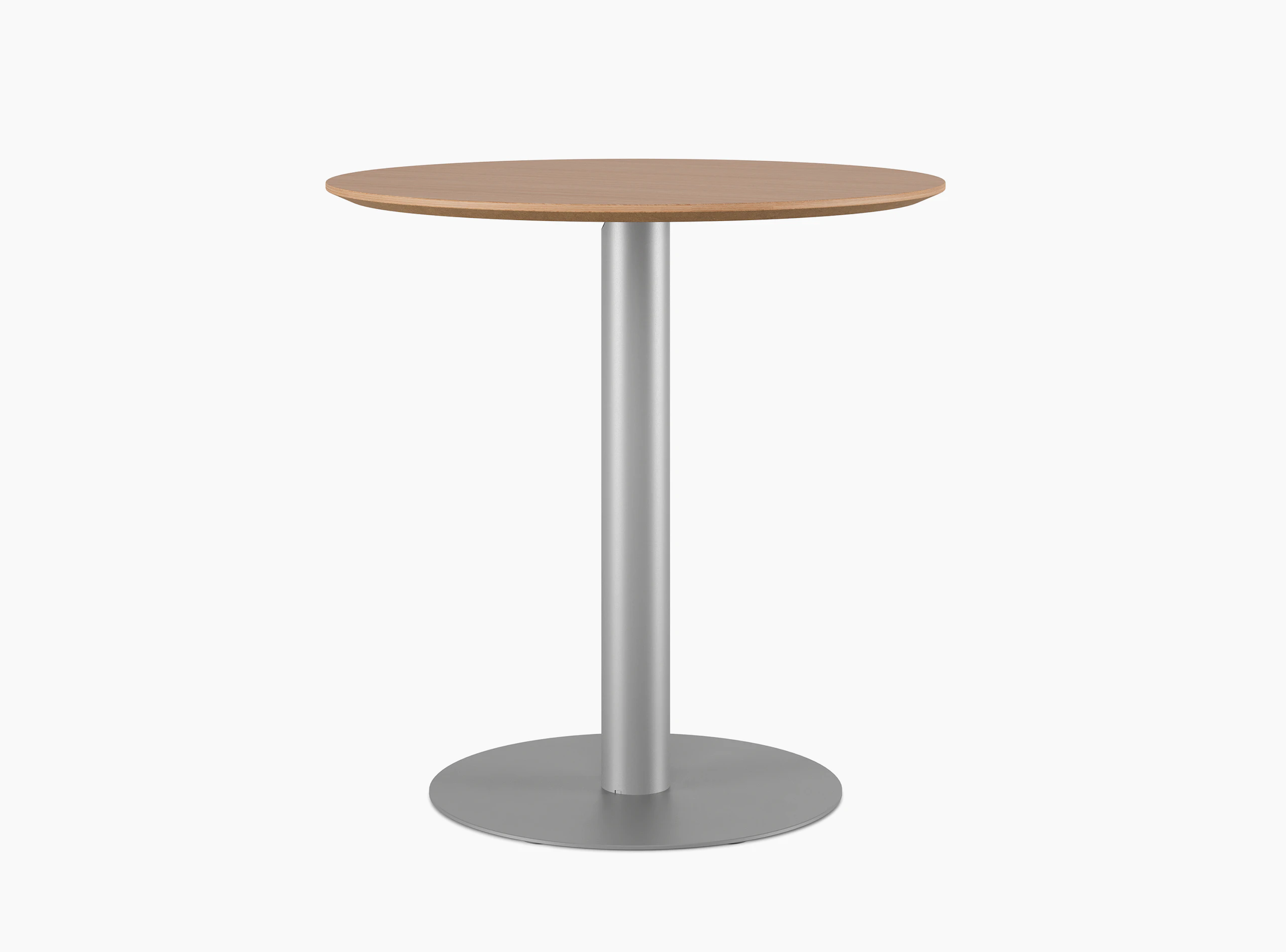 Headway Cafe Table, no power, with round-thin-edge top.