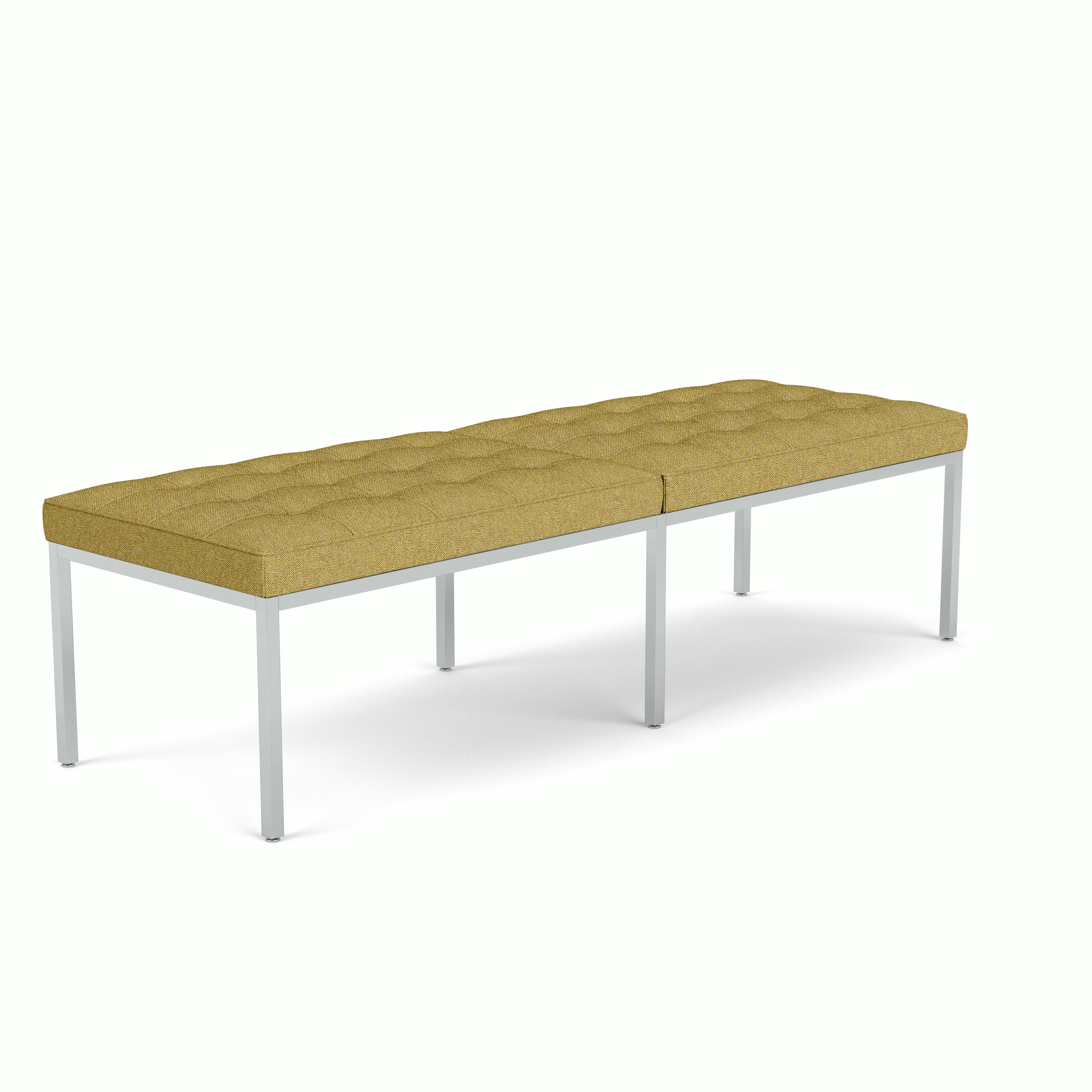 Florence Knoll Bench - Three Seater,  Aegean,  Caper