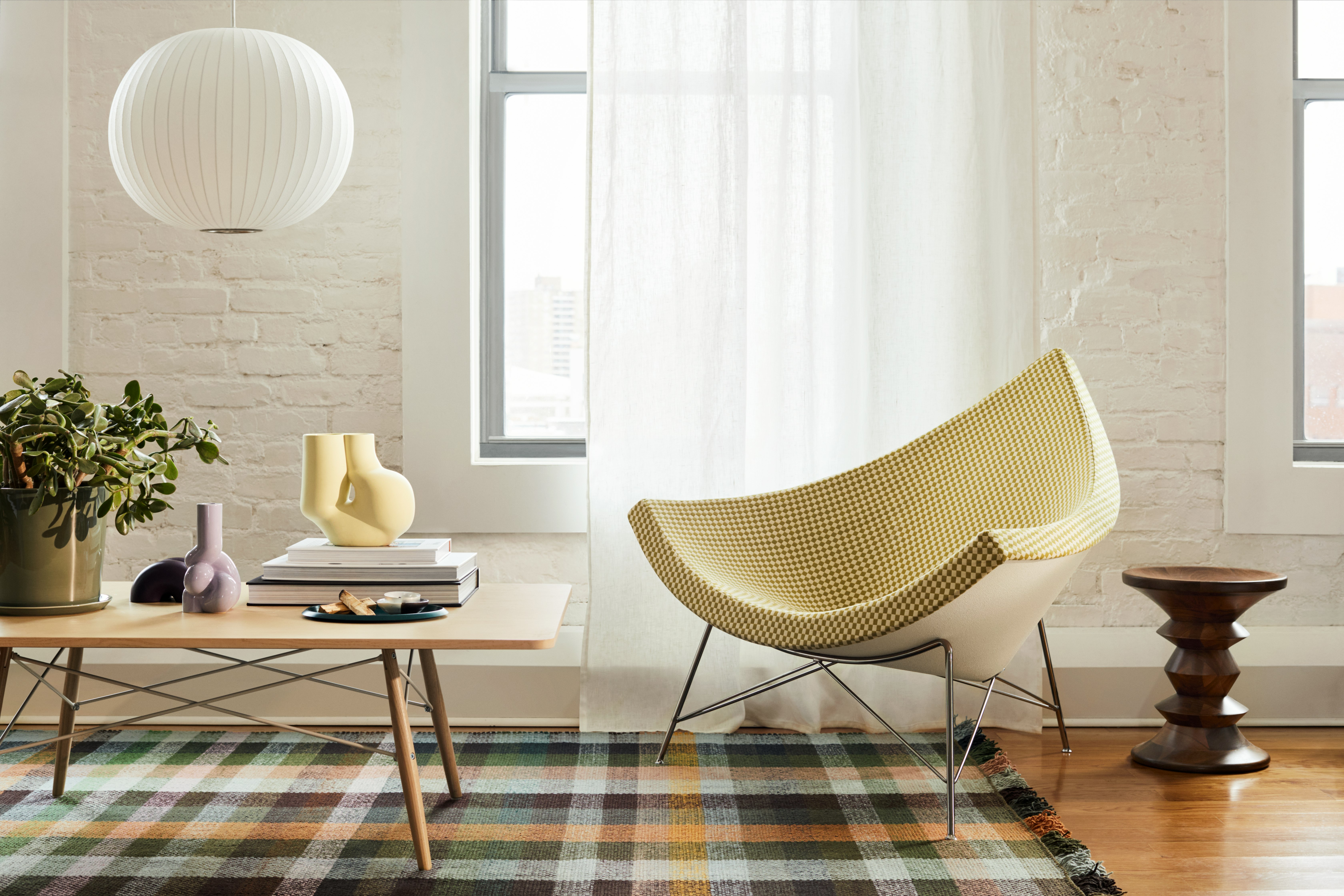 Nelson Coconut Lounge Chair, Herman Miller | MillerKnoll