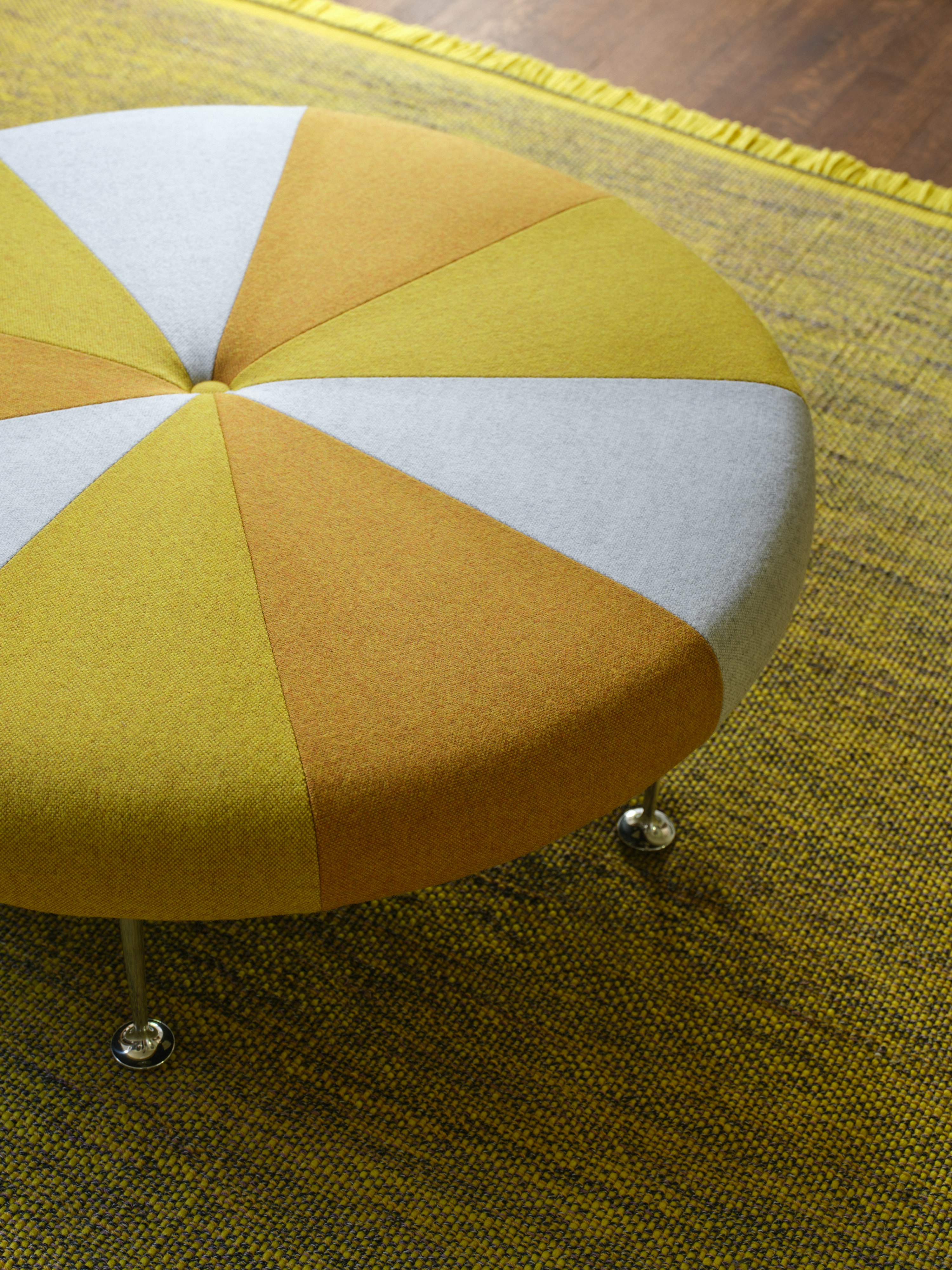 Girard Color Wheel Ottoman
