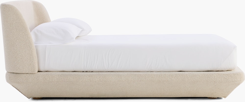 Galera Bed - Queen, Boucle, Birch