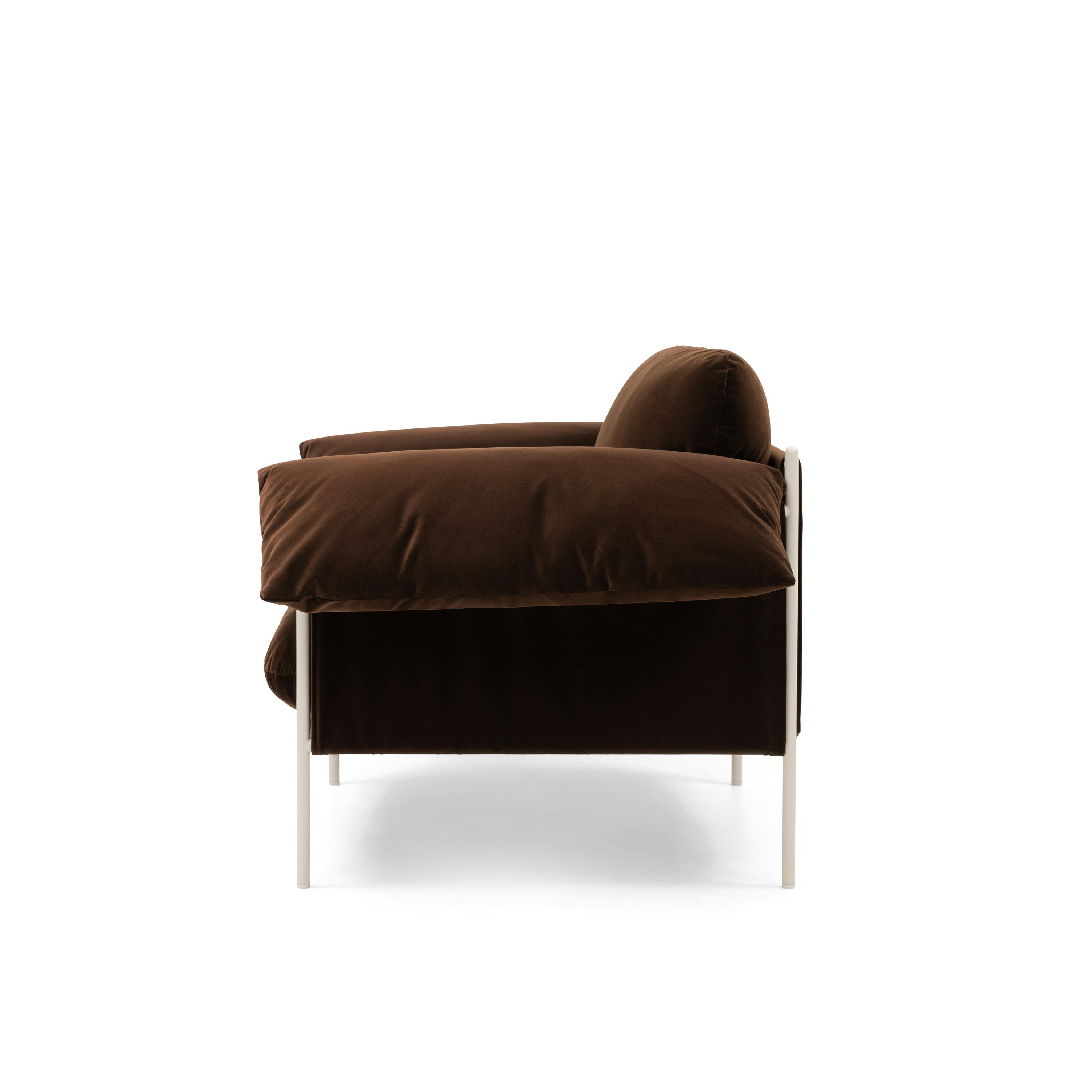 Alva Occasional Chair Nougat Frame Avalon Piccolo