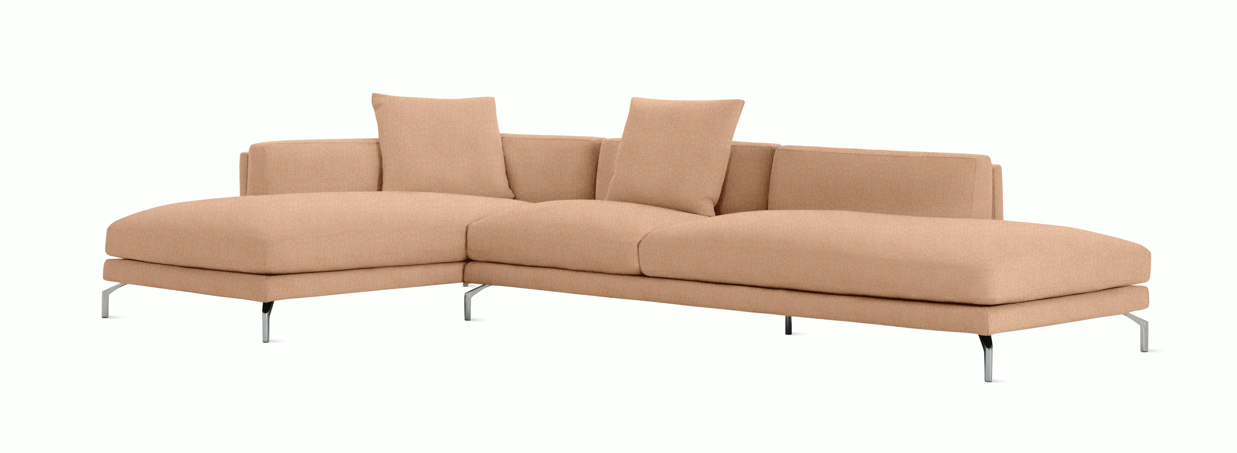 Como Open Sectional - Left Facing