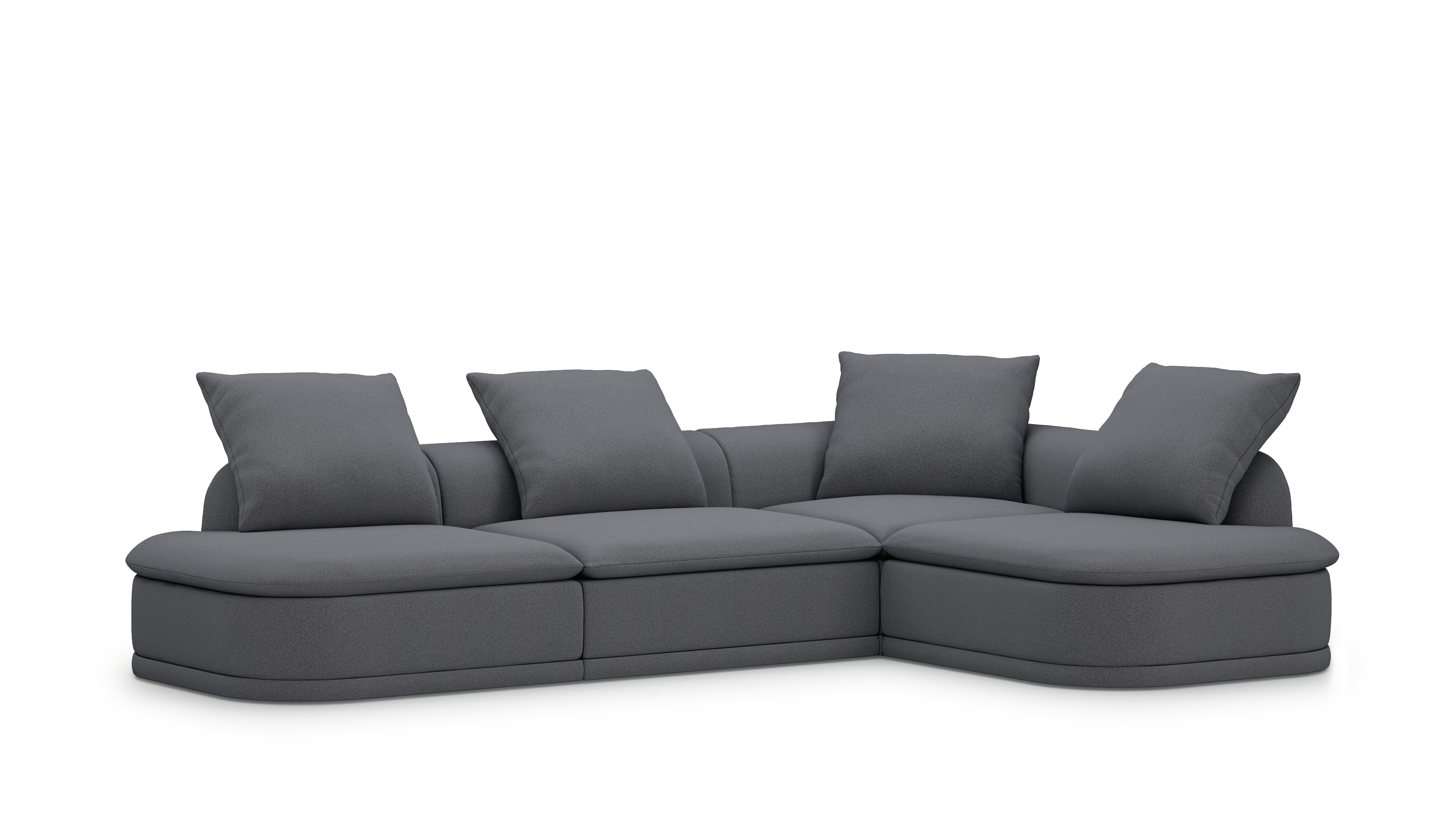 Atlason Composed Modular Sofa Open L-Sectional