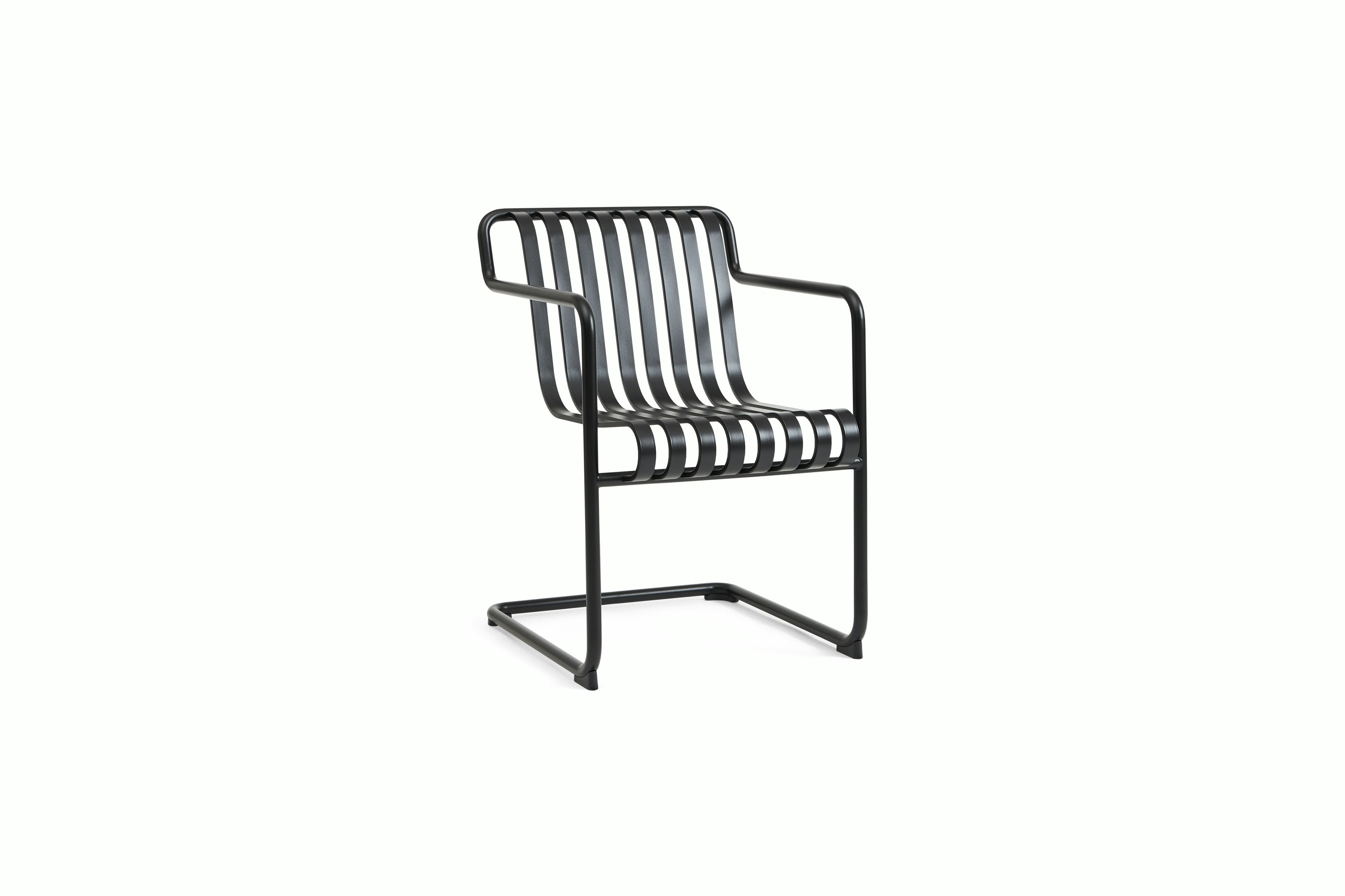 Palissade Cantilever Dining Armchair - Anthracite