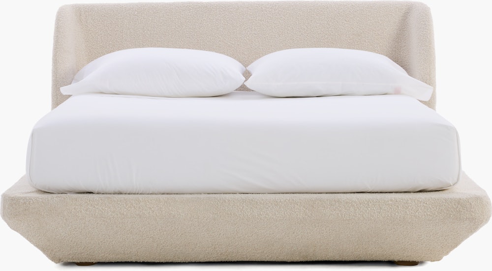 Galera Bed - Queen, Boucle, Birch