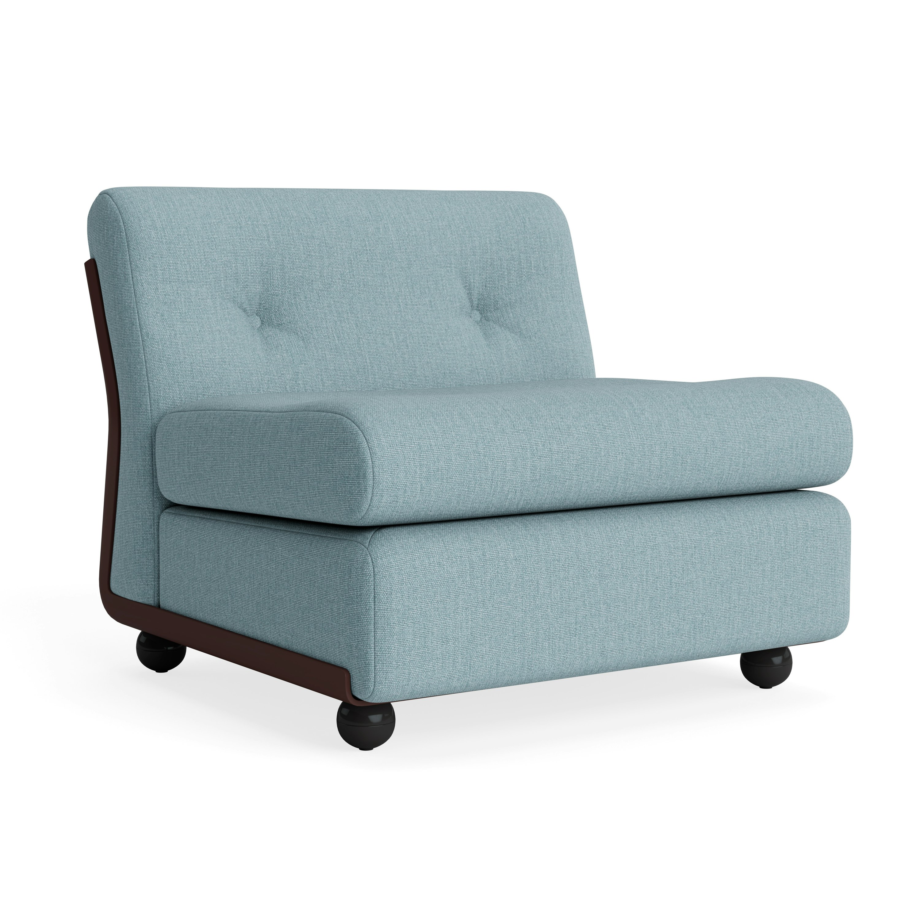 Amanta Chair - Metaphor, Icebound, Burgundy Red