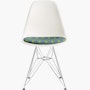 Eames Molded Plastic Side Chair with Seat Pad Eames Molded Plastic Side Chair with Seat Pad
