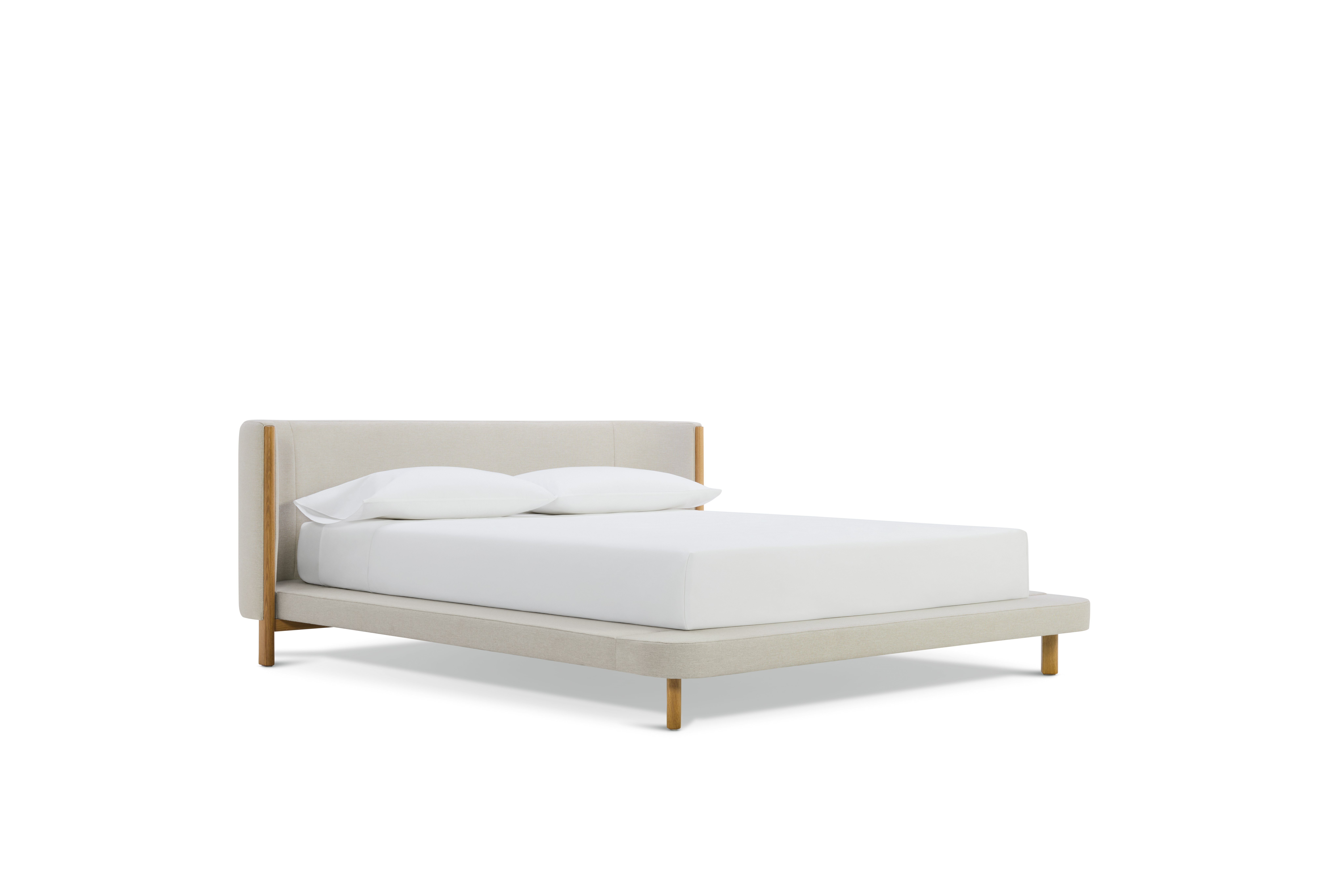 Emmy Bed - Standard, Queen, Oak, Mode, Basket
