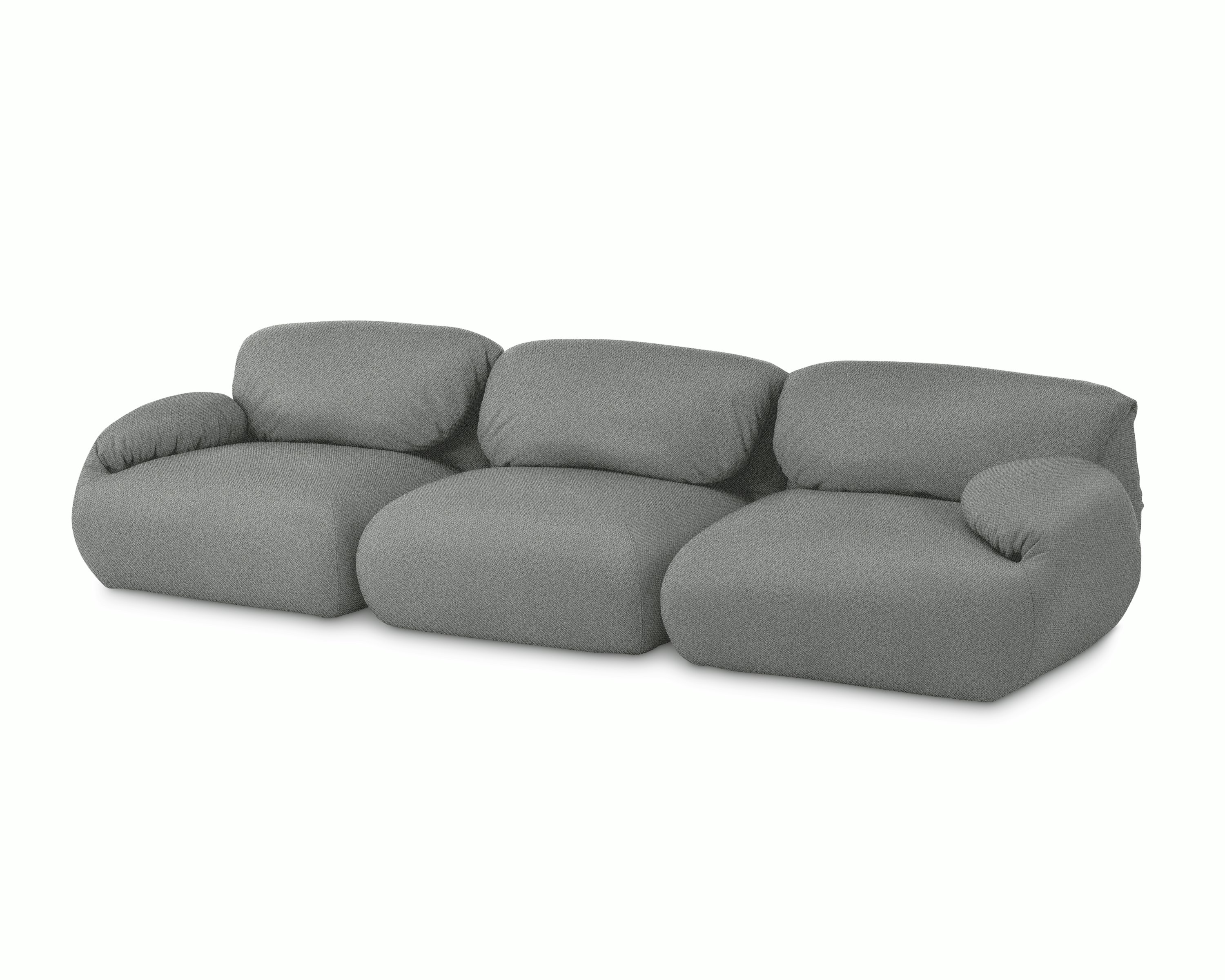 Luva Modular Sofa, Three Seater