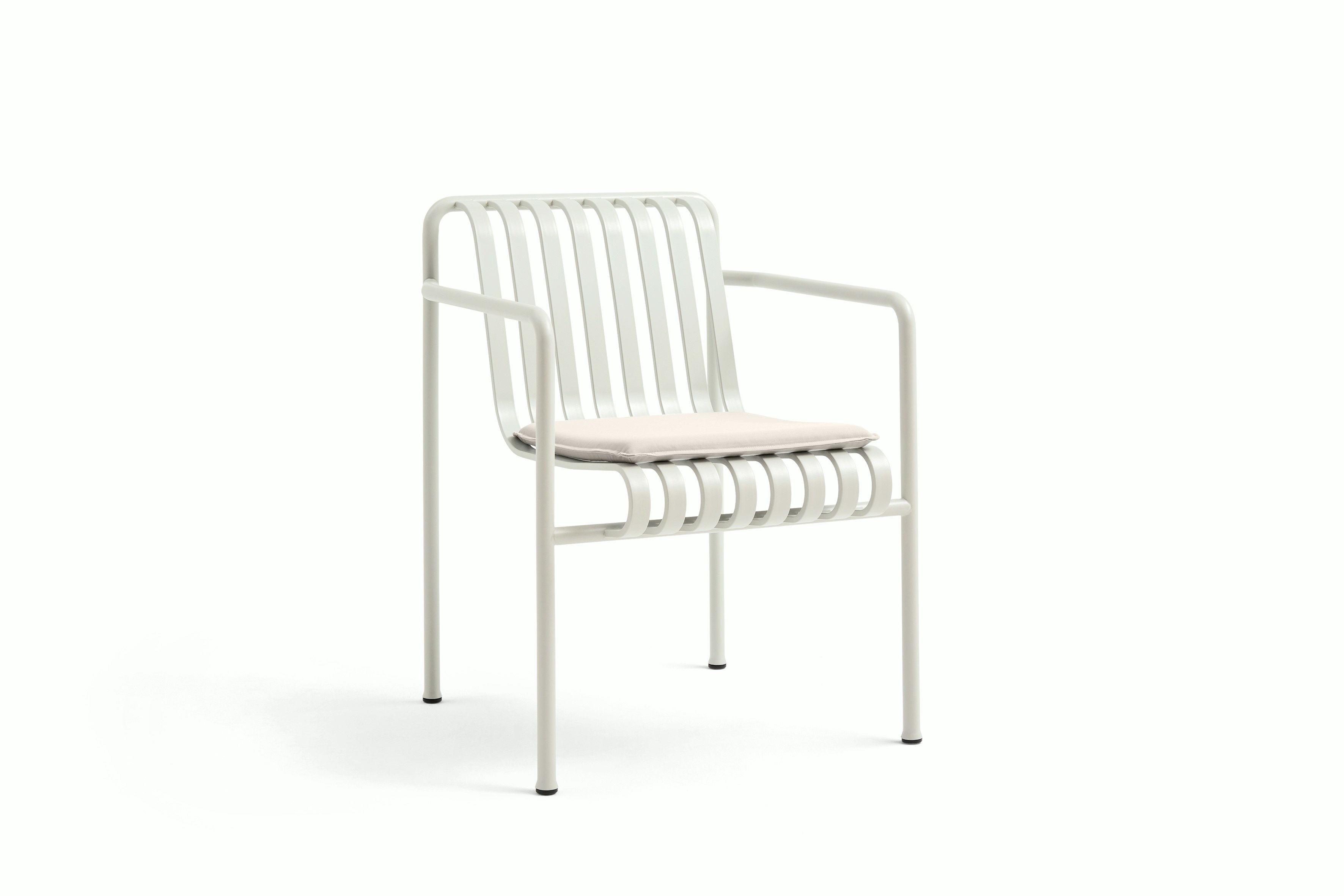 Palissade Dining Armchair Cushion - Seat, Cream White