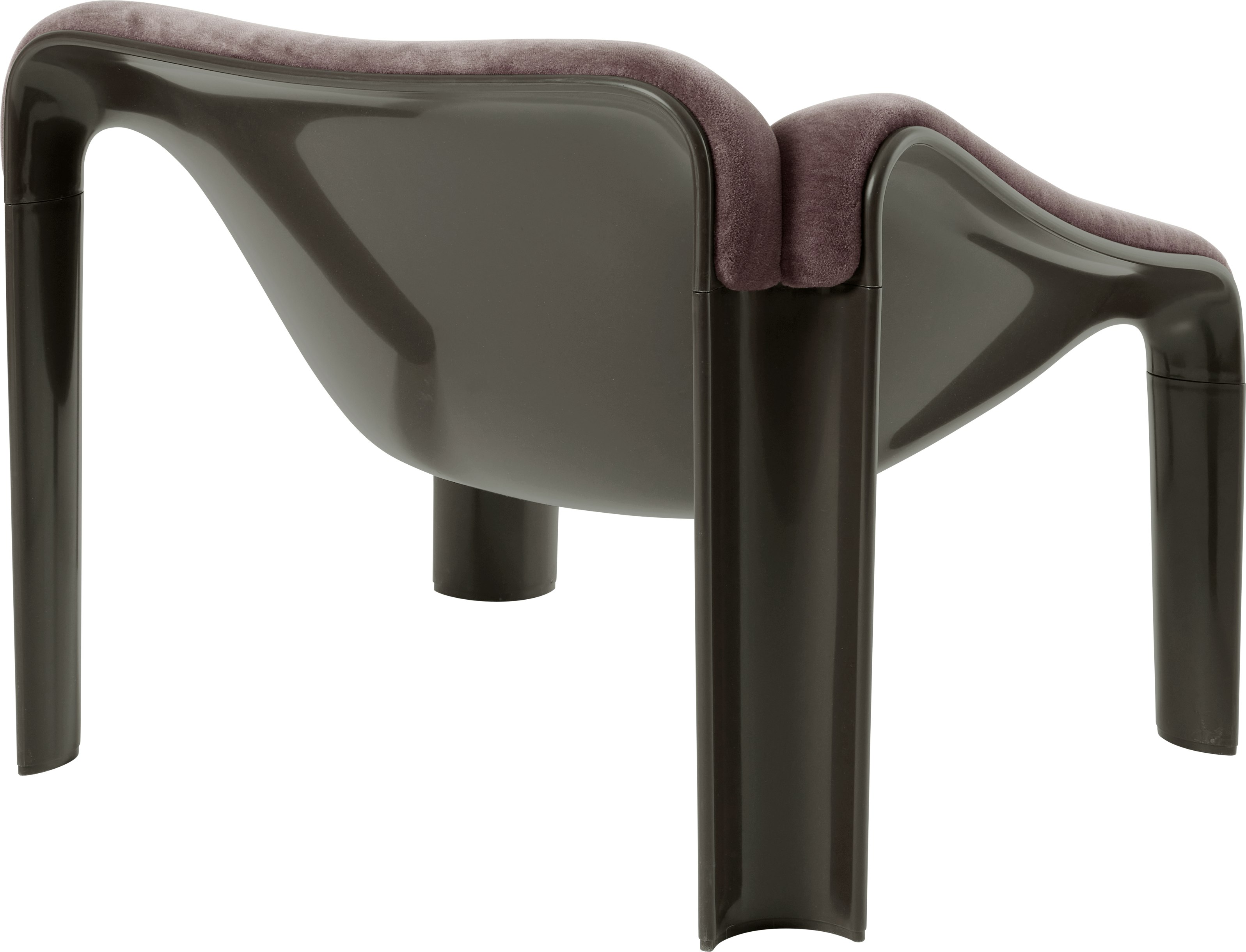 A F300 Lounge Chair in  viewed from behind.