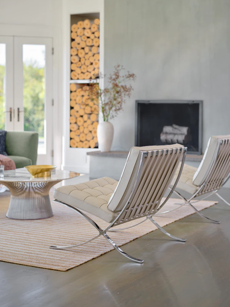 Barcelona Chair, Fabric Barcelona Chair, Fabric