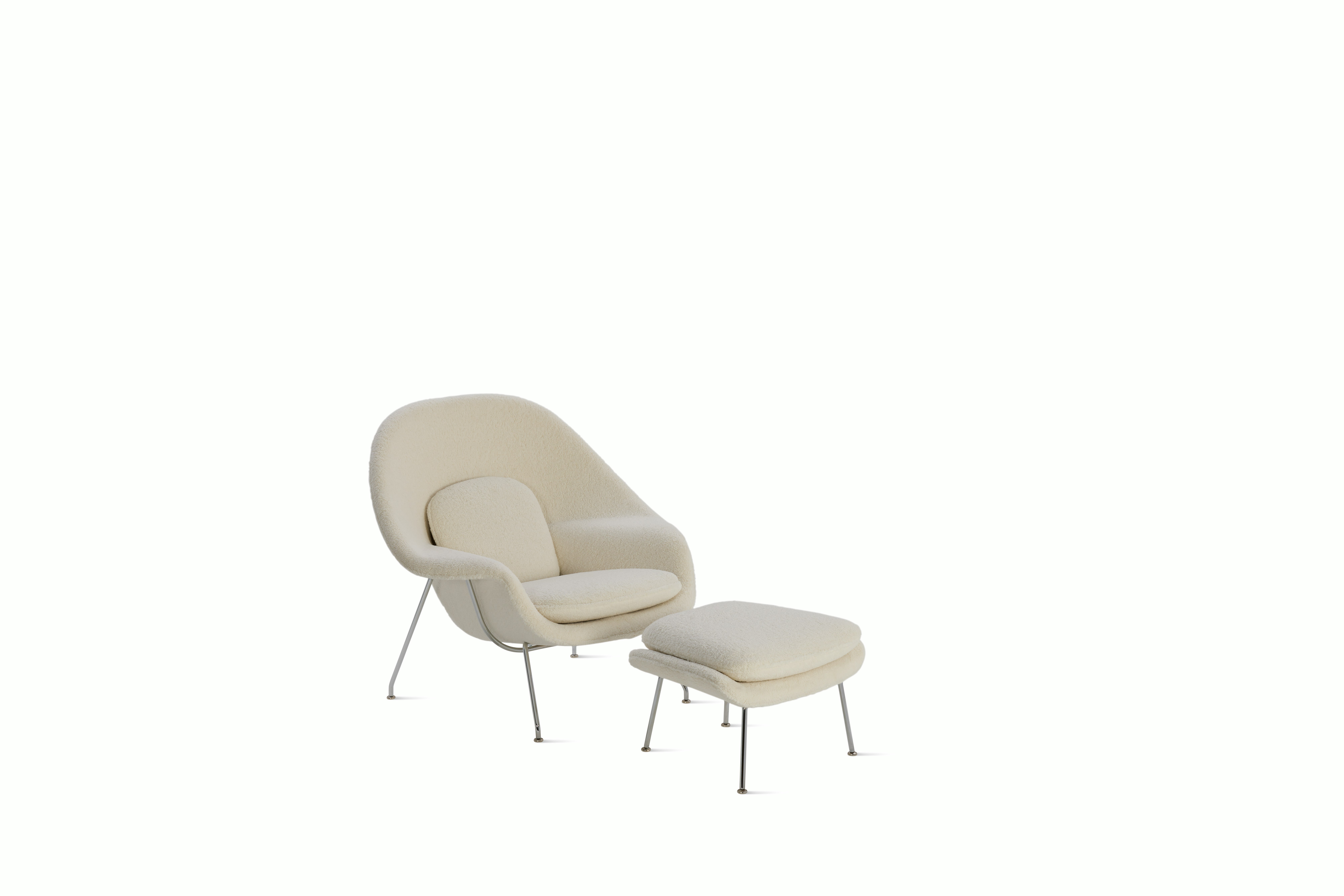 Womb Chair and Ottoman, Standard