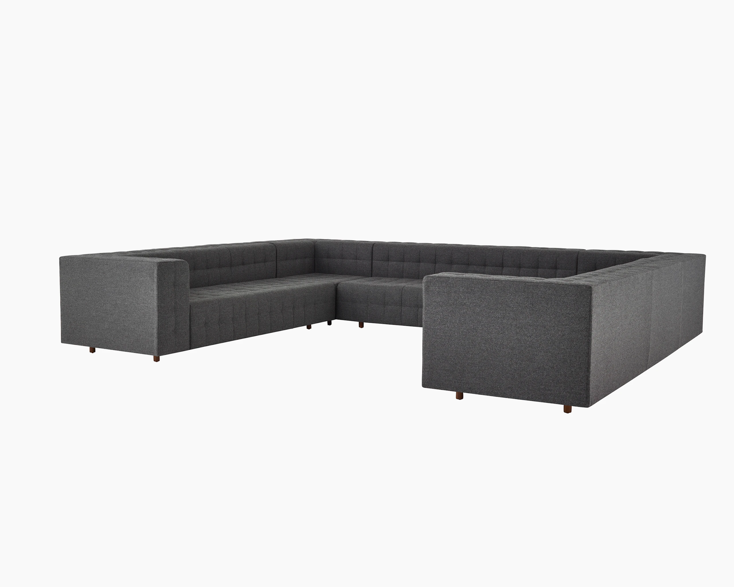 A Rapport sofa in a u-shaped configuration.