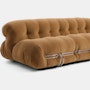 Soriana Sofa - 3 Seat - terrain,  chrome
