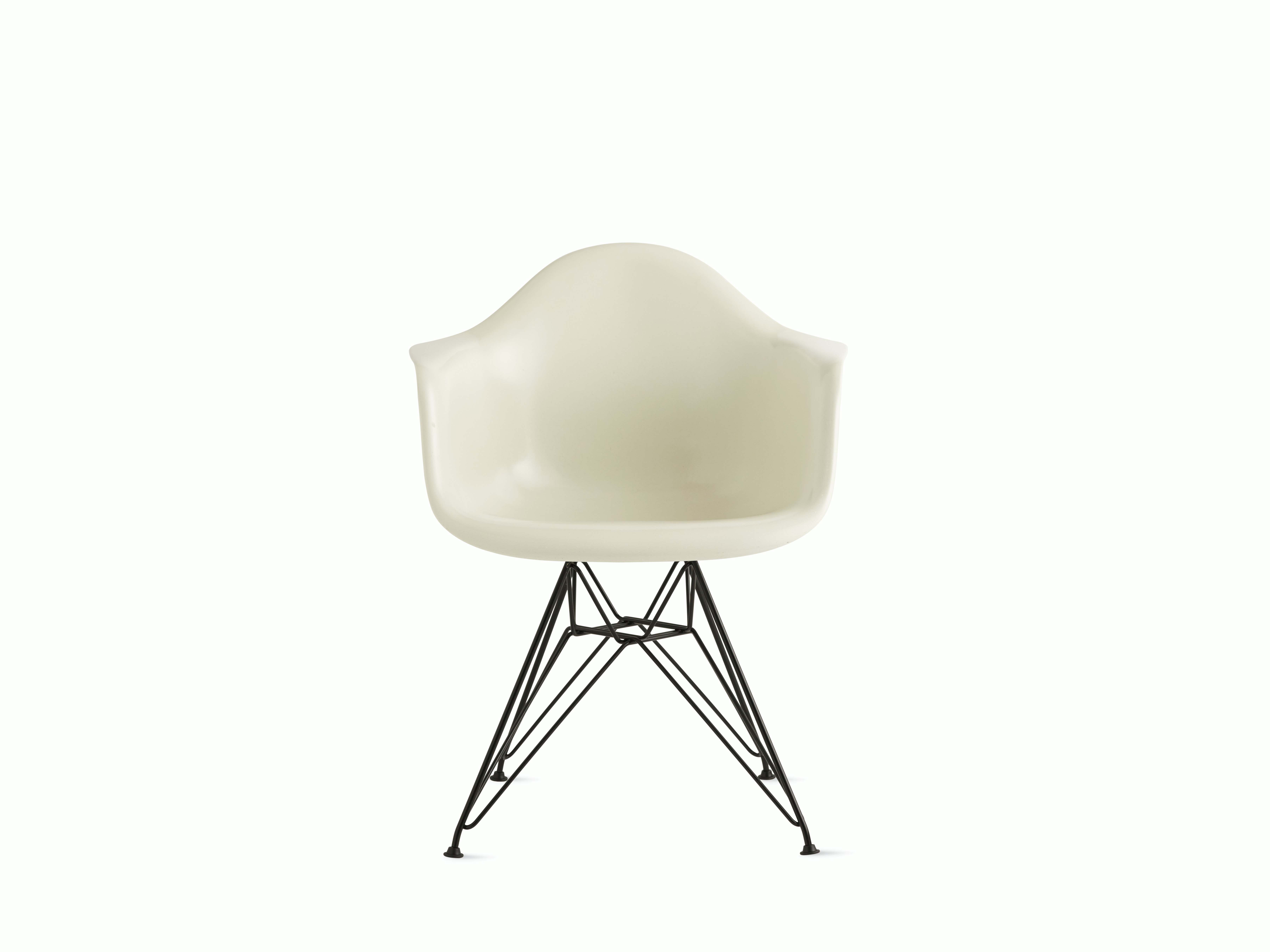 Eames Molded Fiberglass Wire-Base Armchair (DFAR)