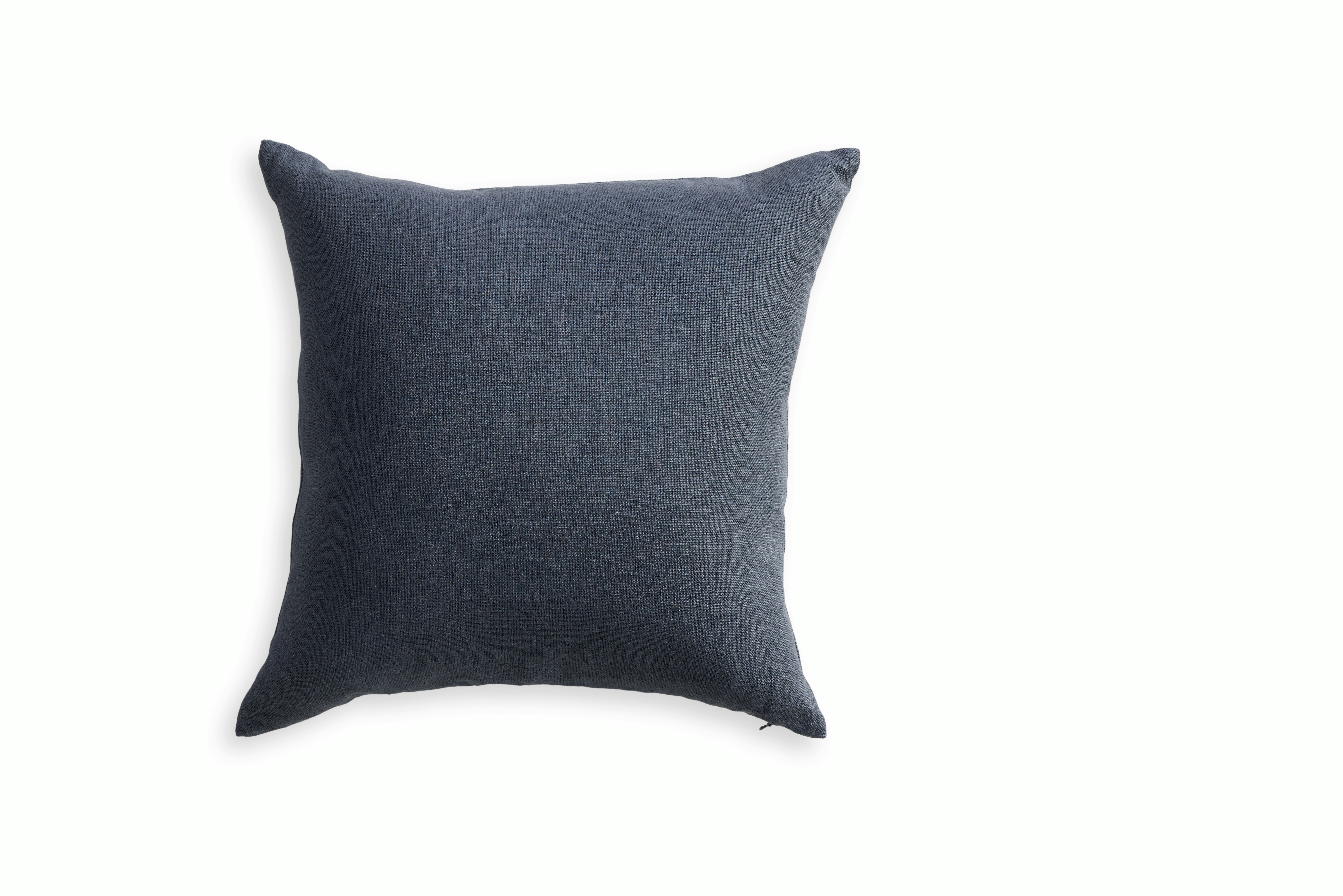 Brugge Linen Pillow,  navy,  18x18