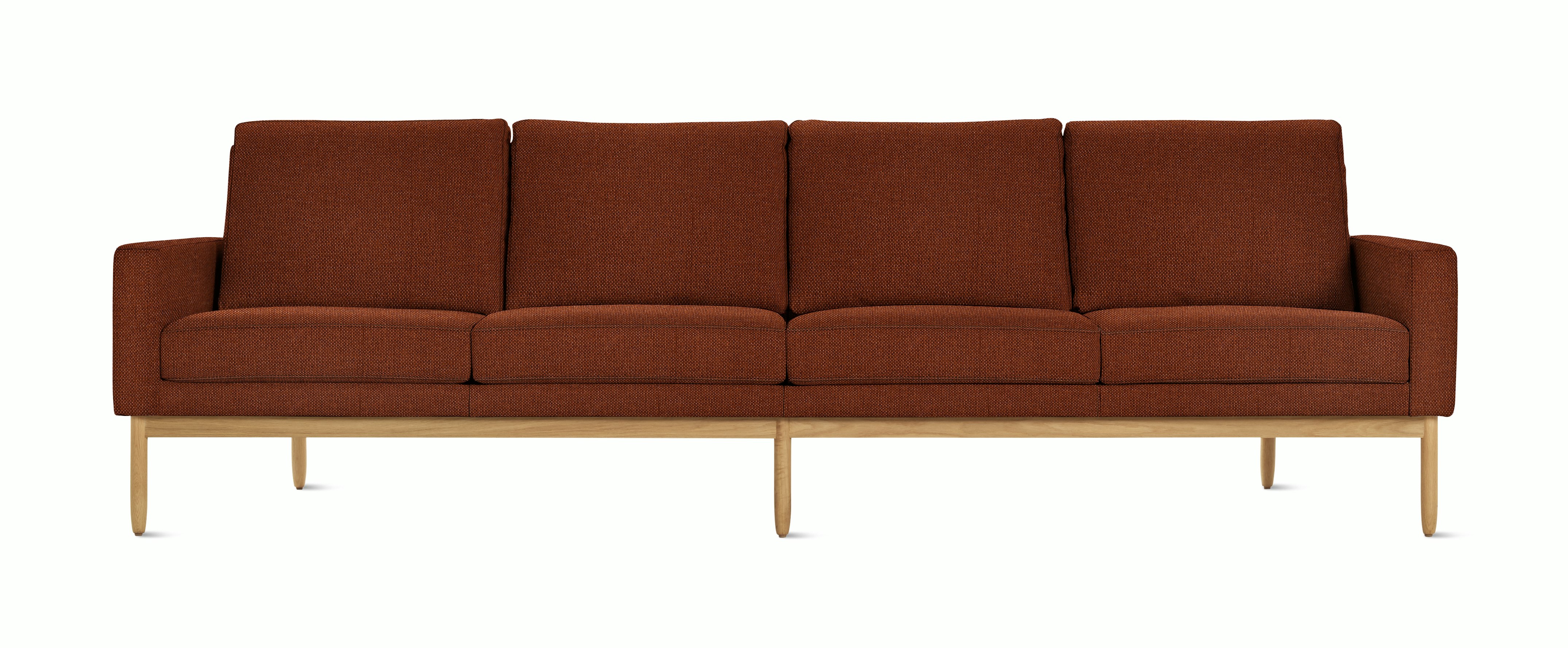 A Raleigh Sofa in Viewed from the front.