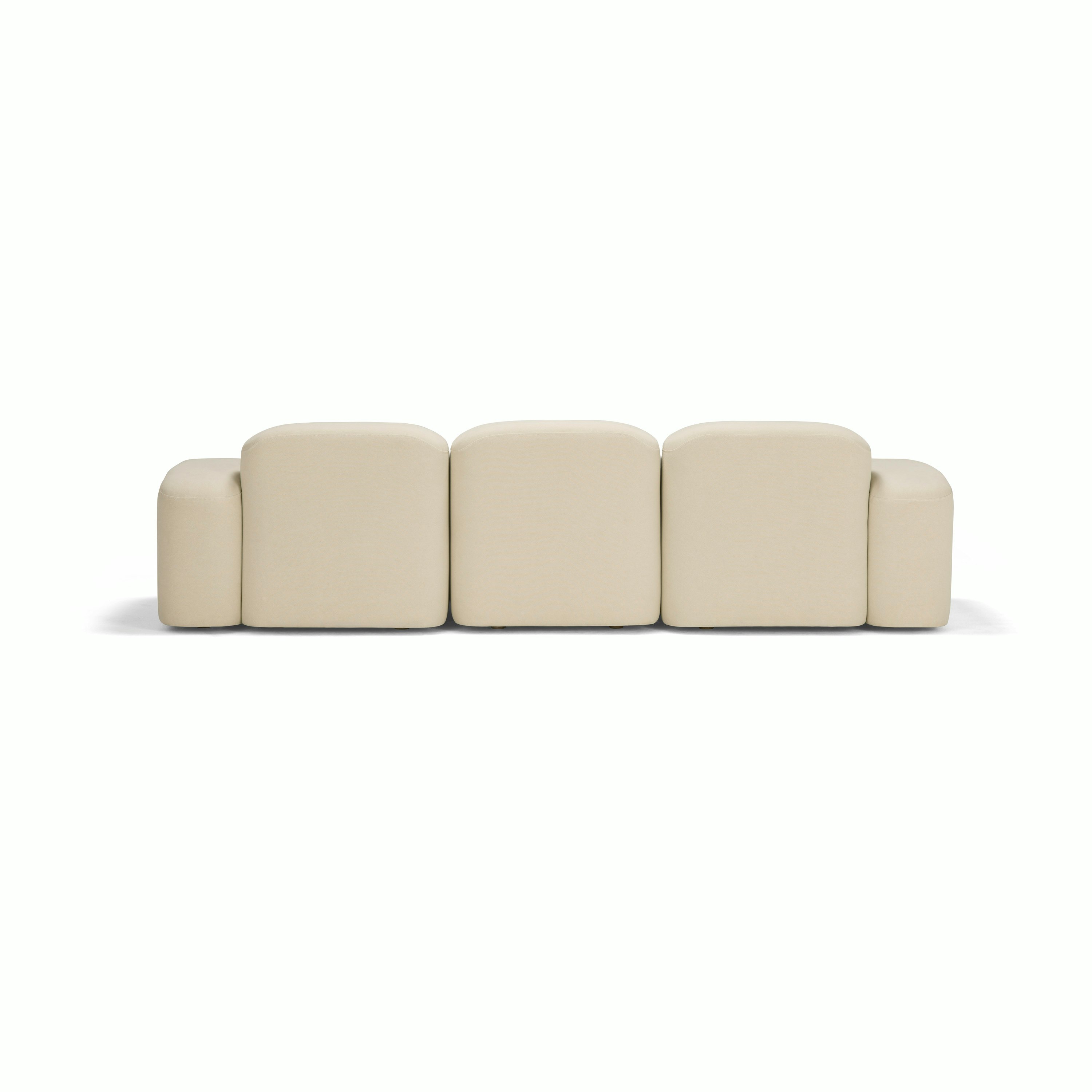 Muse Sofa - 3 Seater, Cabarita, Natural