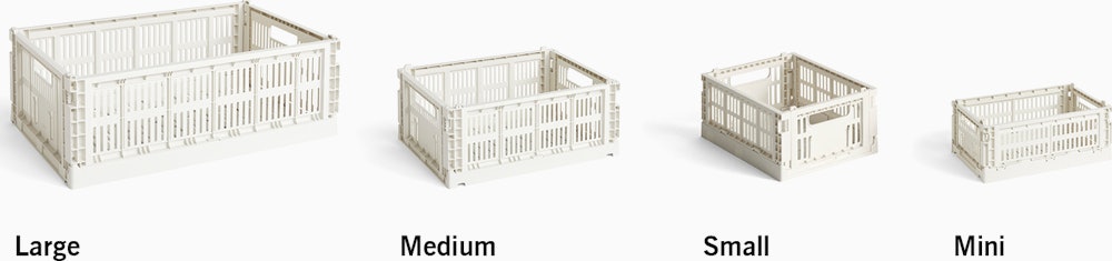 Recycled Colour Crate