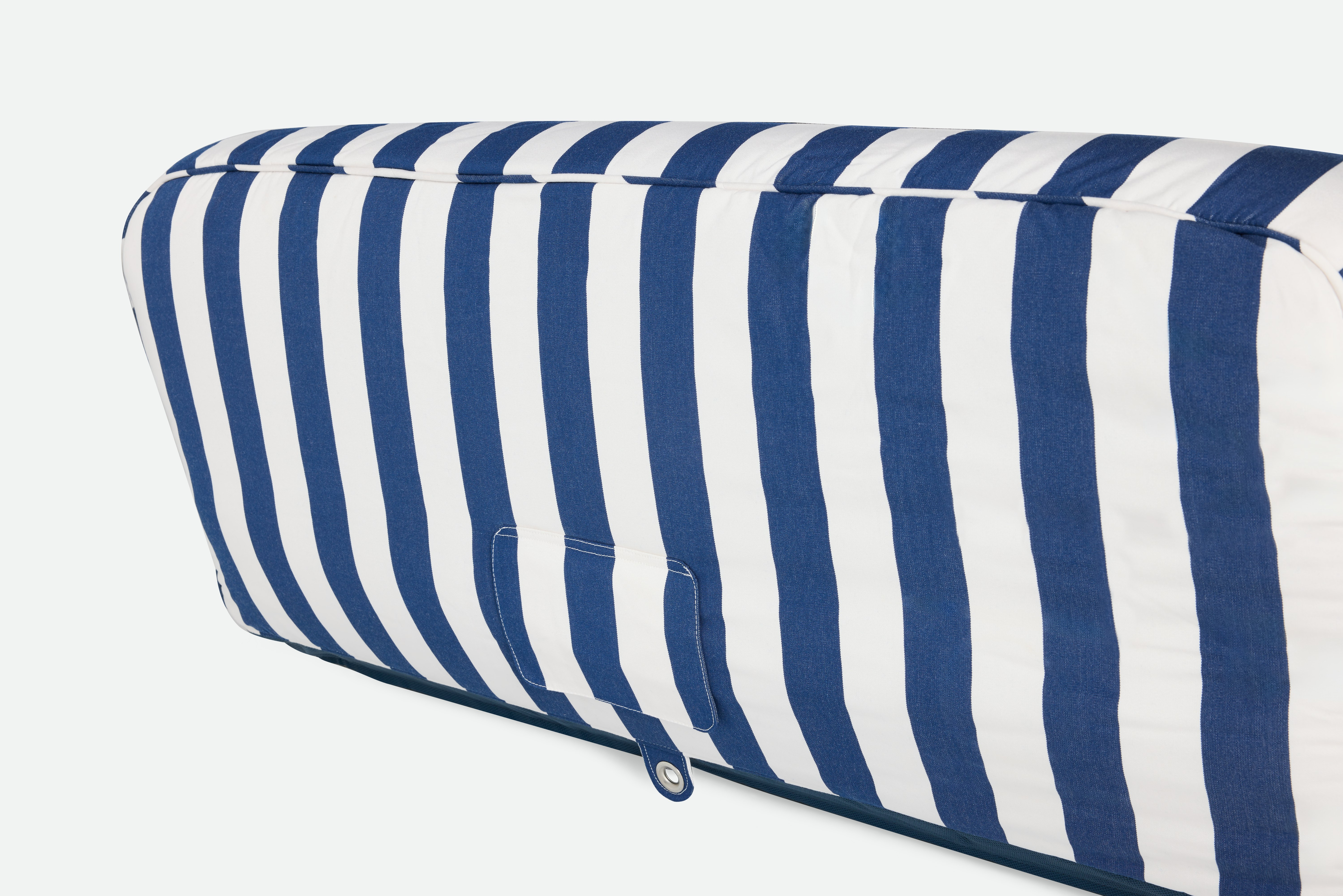 Single Lilo Pool Float - blue/white stripe