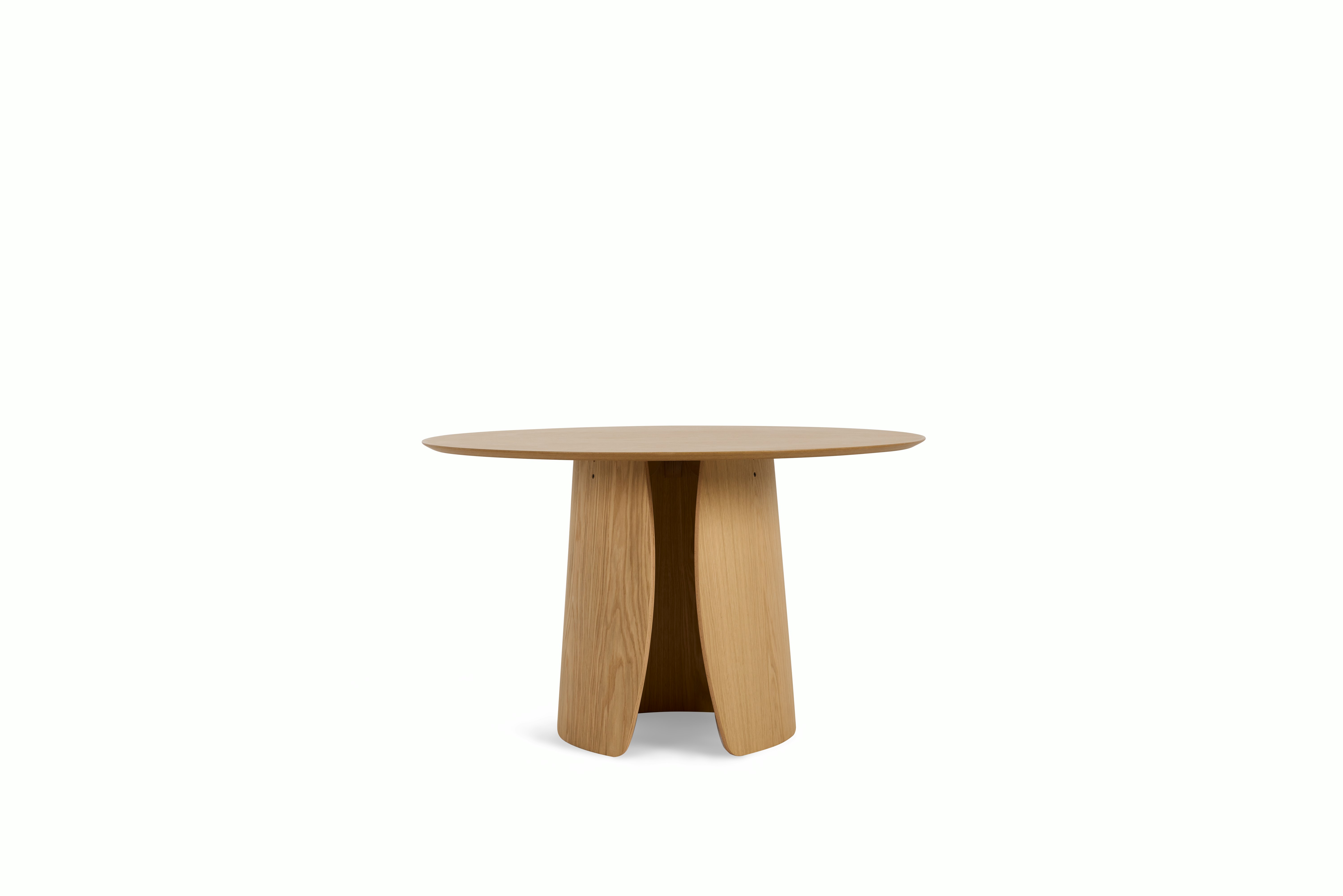 Lorea Dining Table - oak,  round