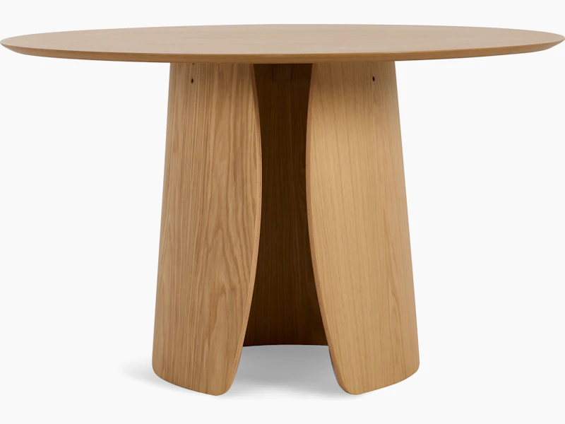 Lorea Dining Table - oak, round