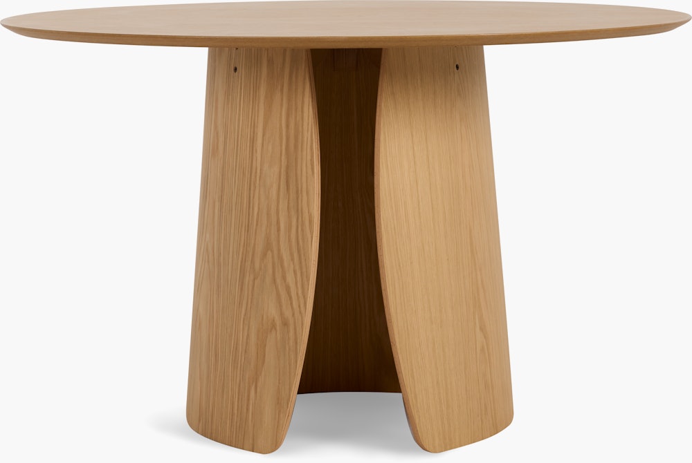 Lorea Dining Table - oak,  round