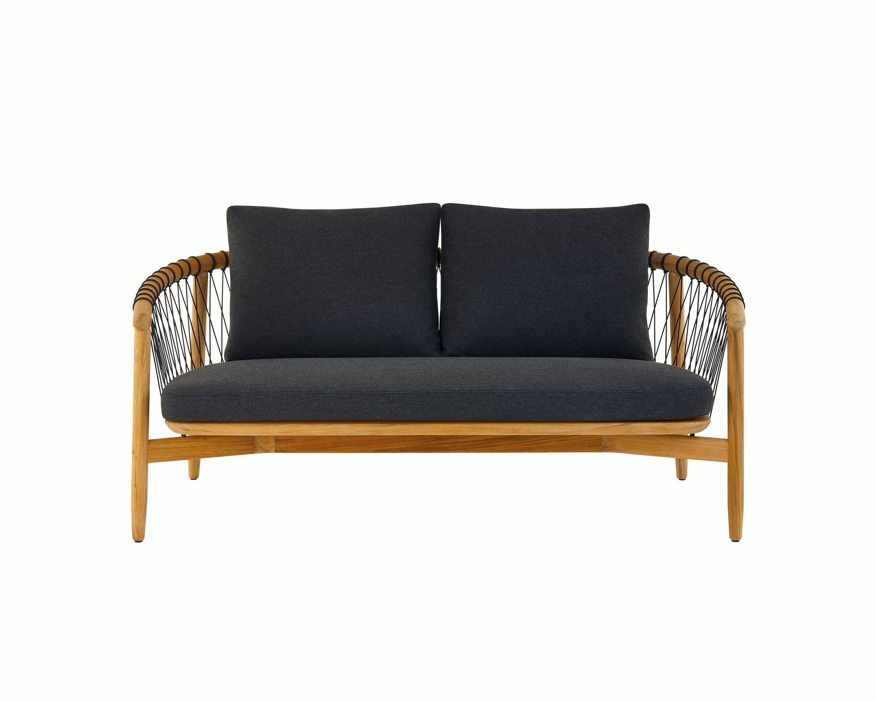 Crosshatch Outdoor Settee.