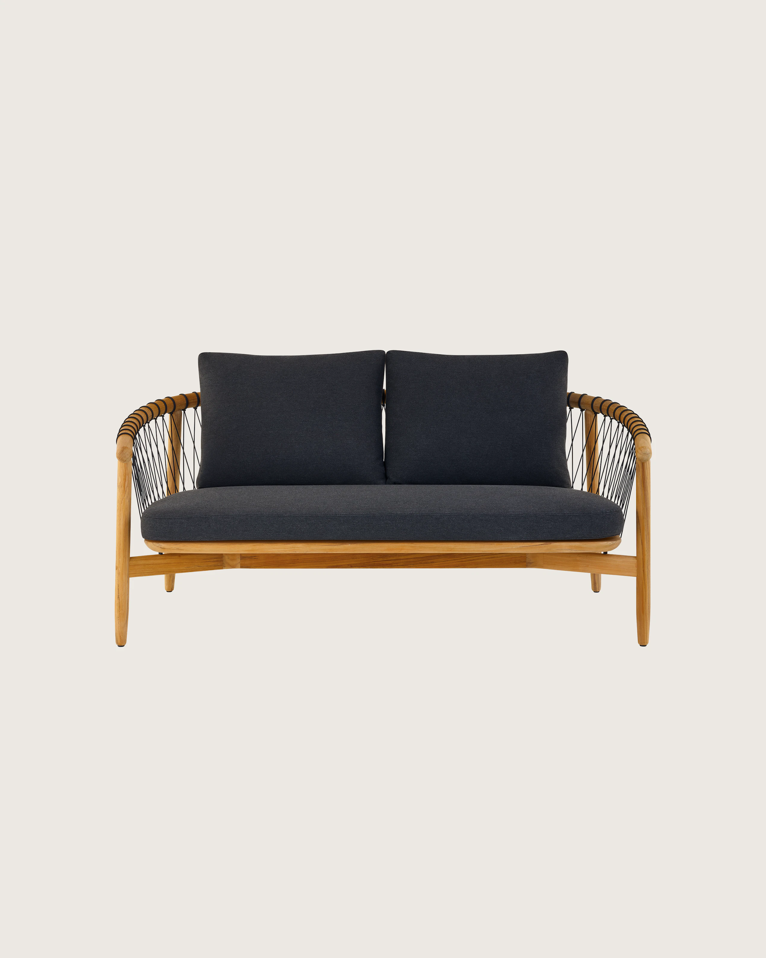Crosshatch Outdoor Settee.