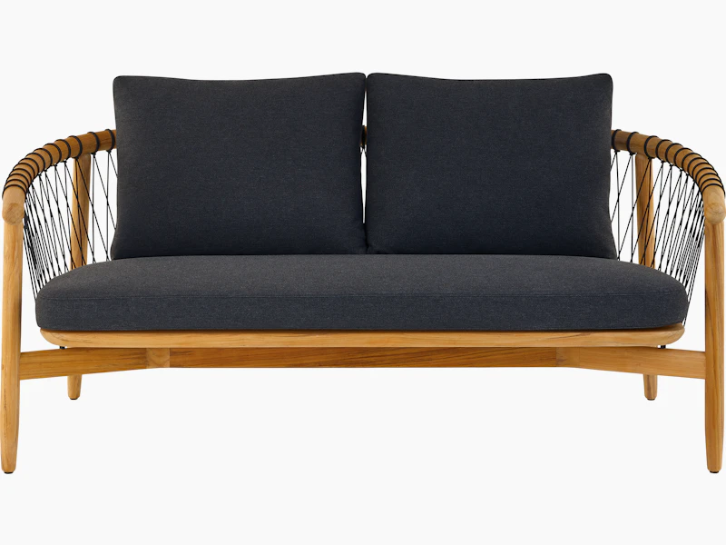 Crosshatch Outdoor Settee.