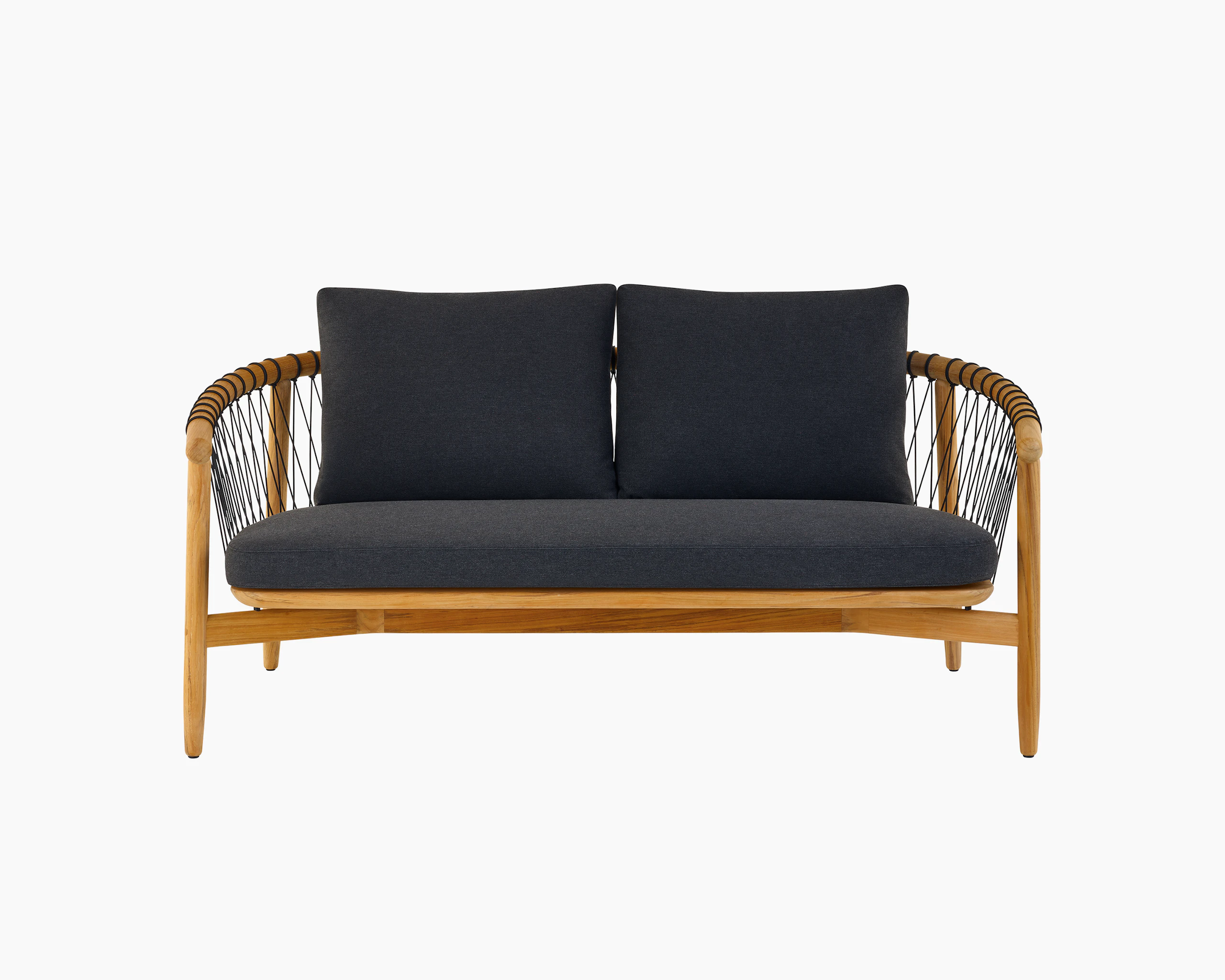 Crosshatch Outdoor Settee.