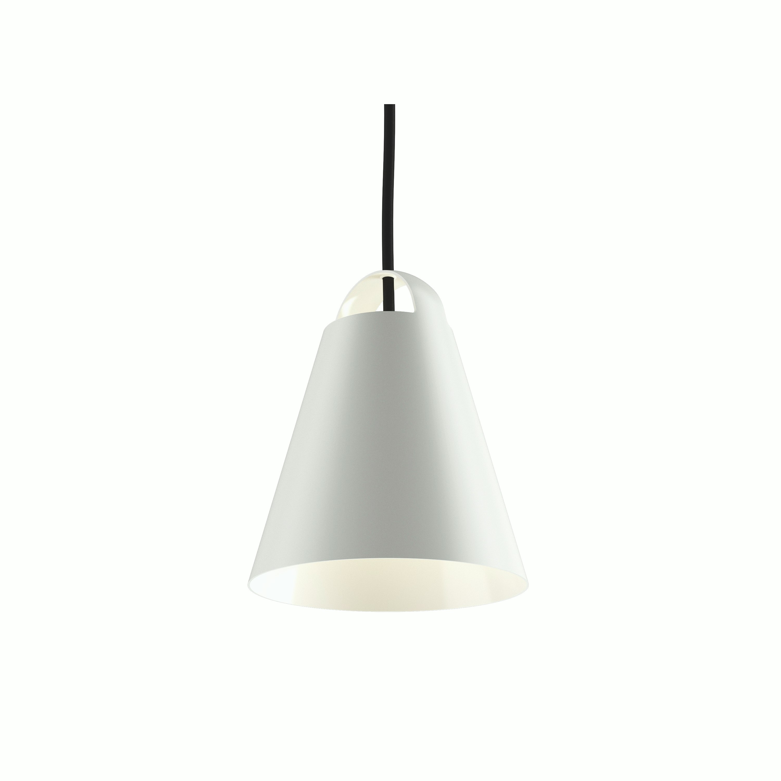 Above Pendant - 6.9 Inch, White