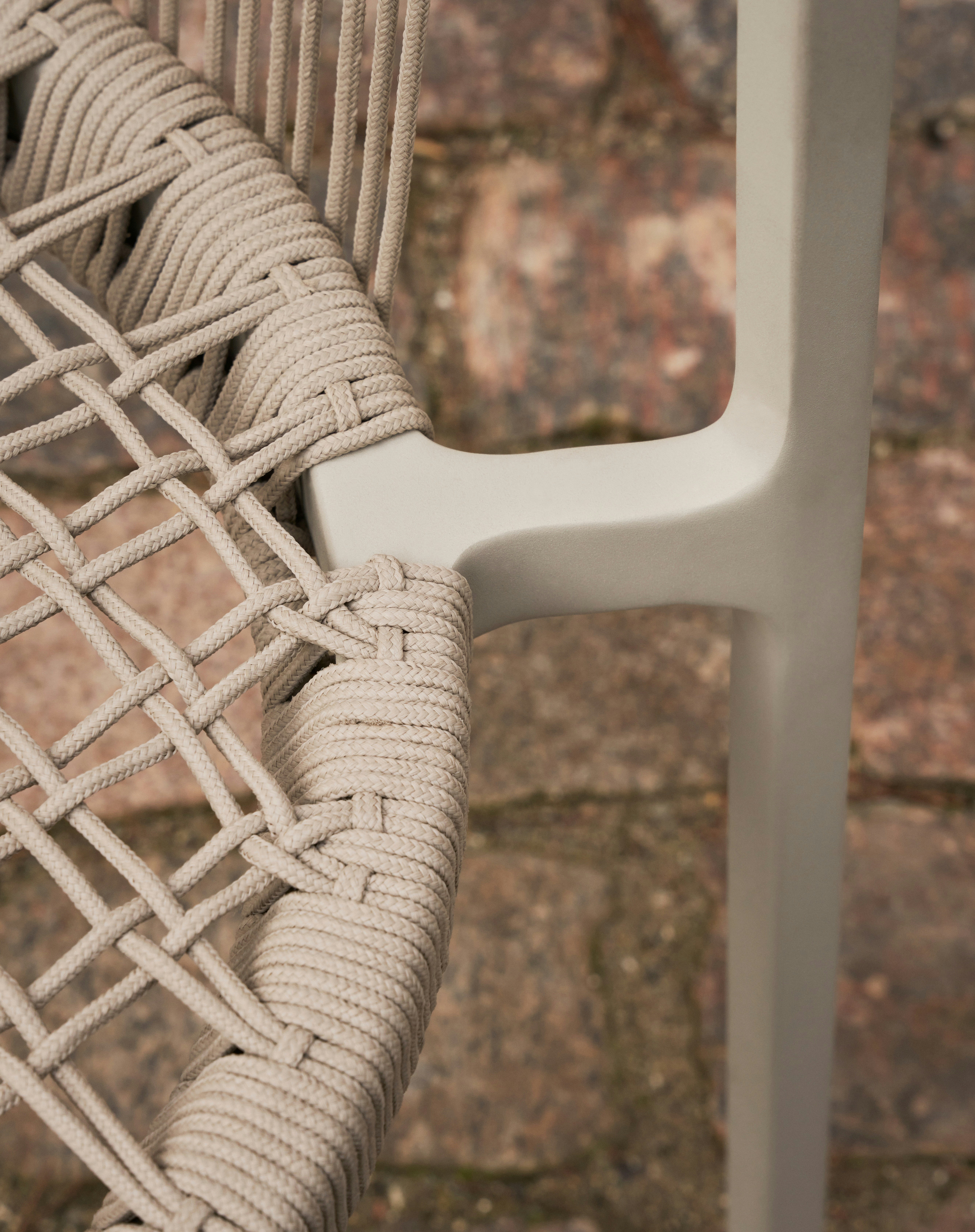 An environmental shot of the Vipp712 Lagrasse Lounge Chair.