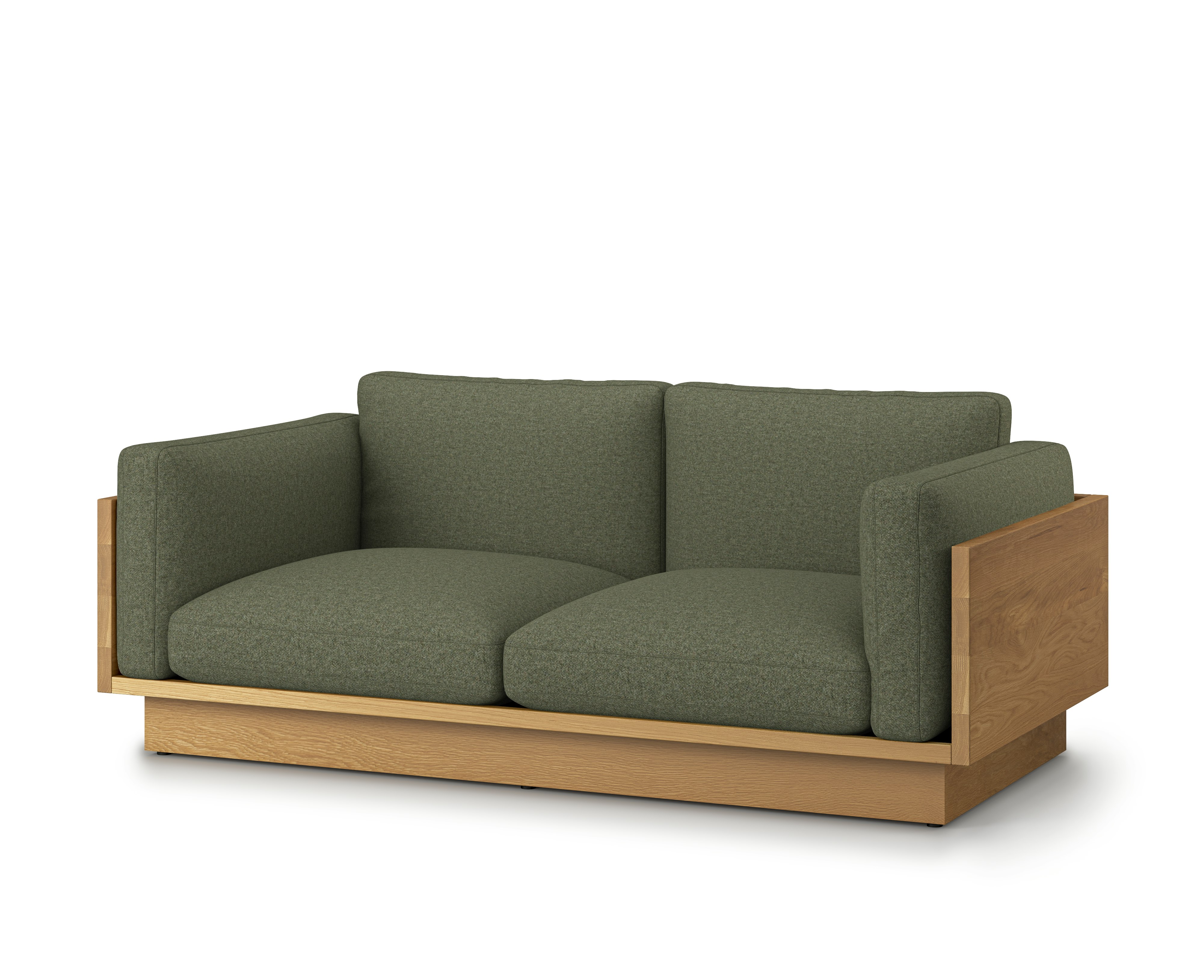 Pawson Drift Sofa - 80 In, Luce, Agrarian, White Oak