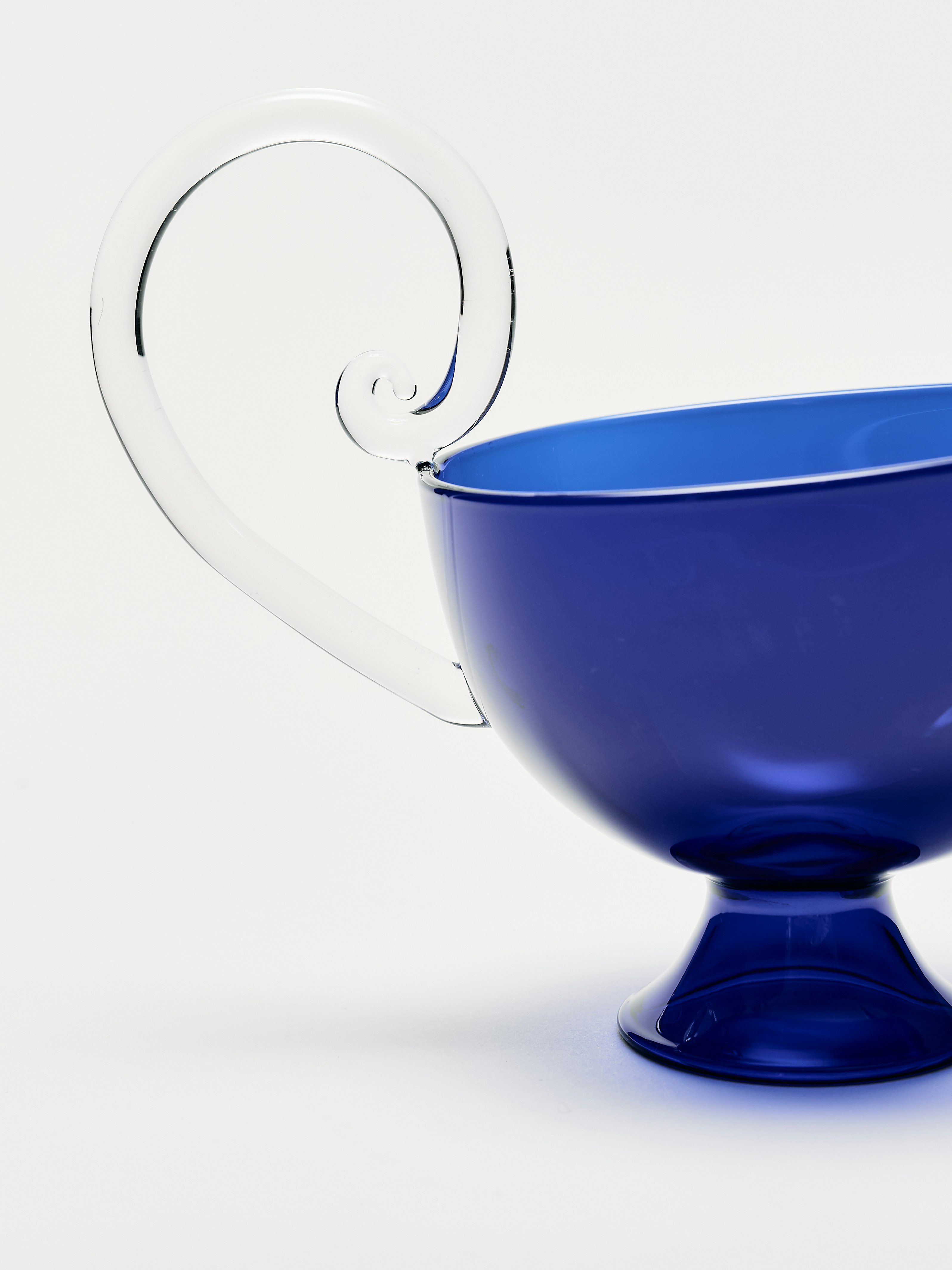 A detailed look at Sauciere in Blue Clear.