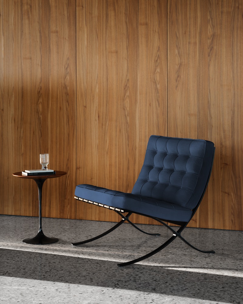 Barcelona Chair, Fabric | Knoll Barcelona Chair, Fabric | Knoll