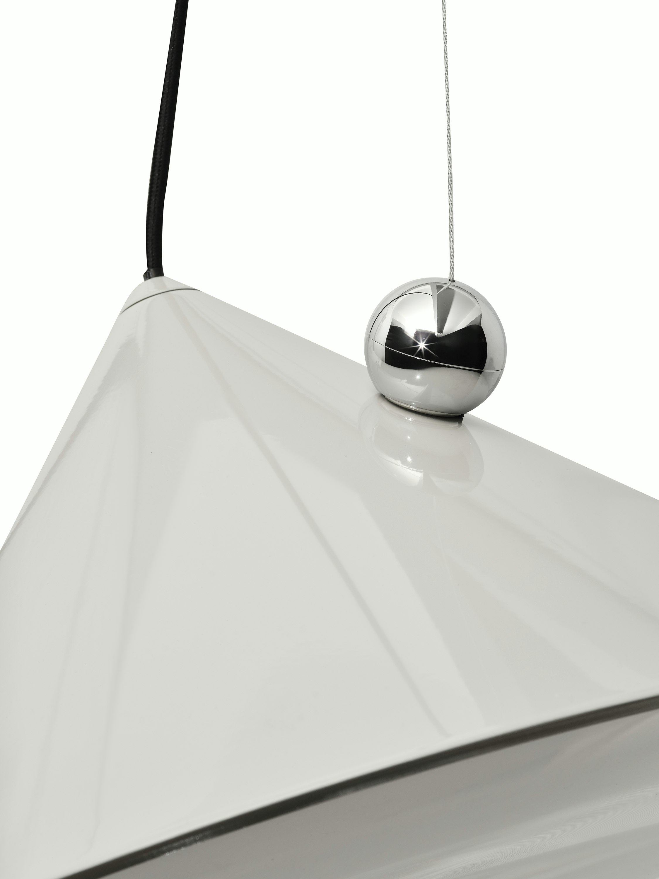 Pose Pendant - 17", Putty  