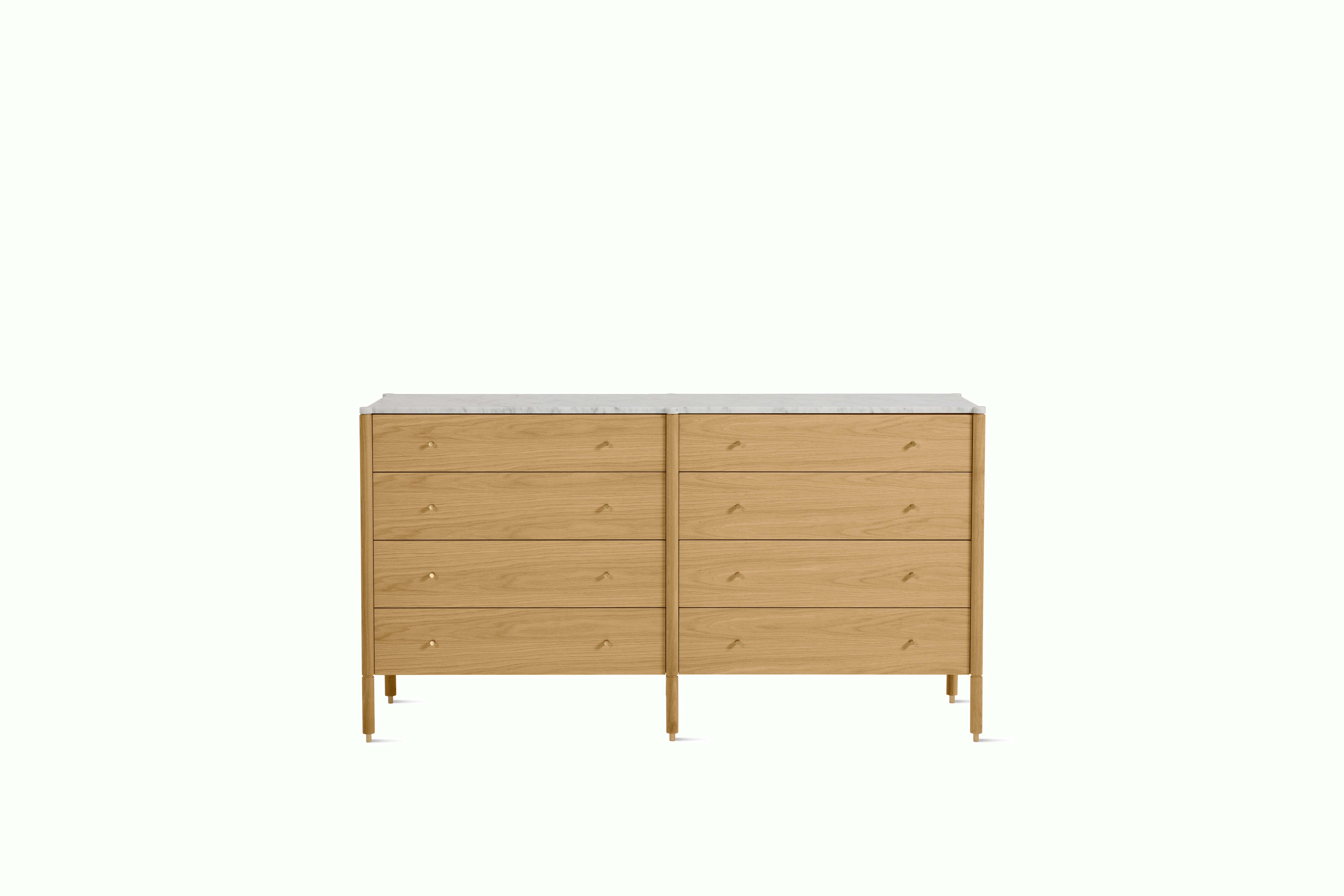 Morrison Dresser - Body Only - Oak , Eight Drawer