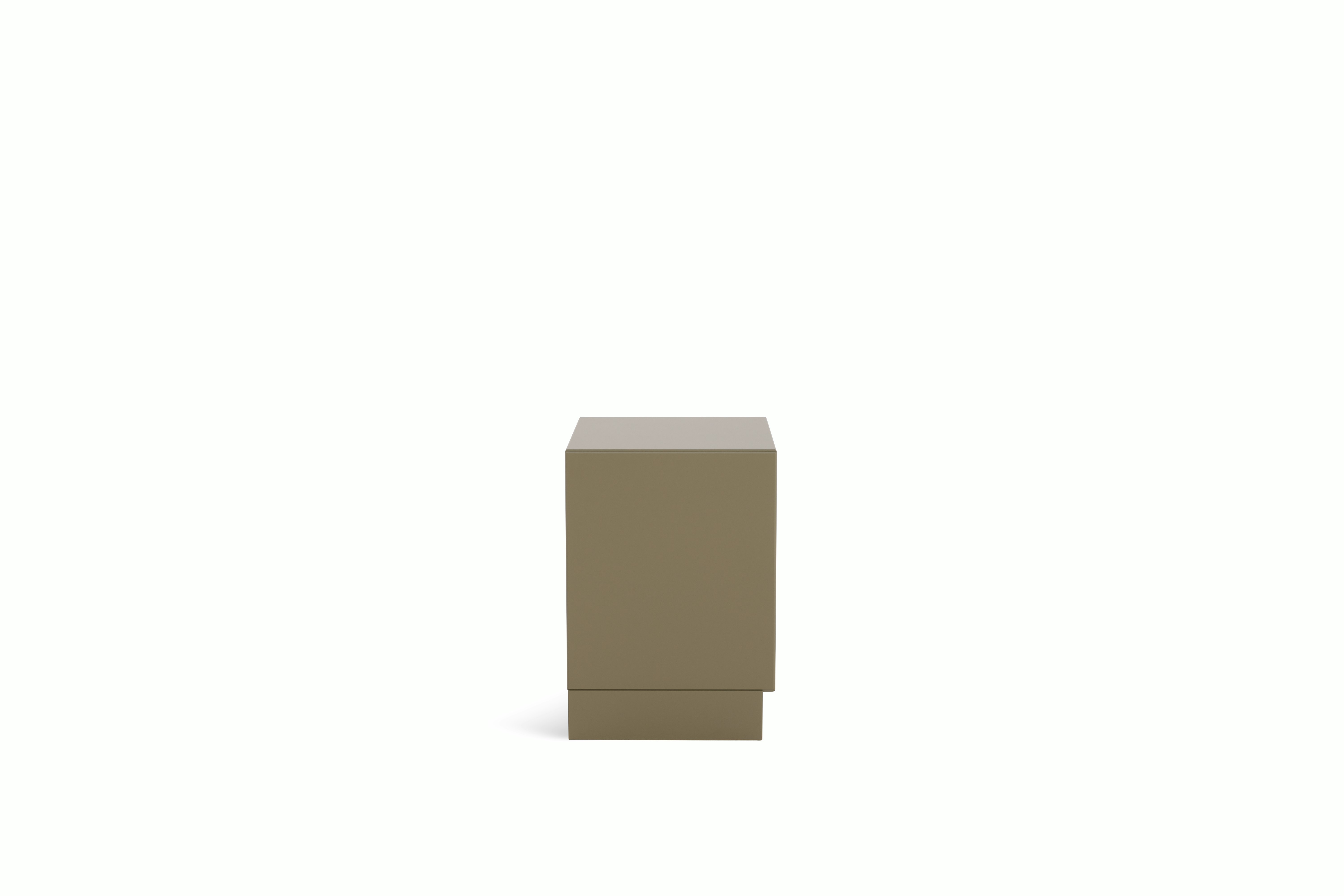 Fennel Dream Bedside Table with Plinth Base