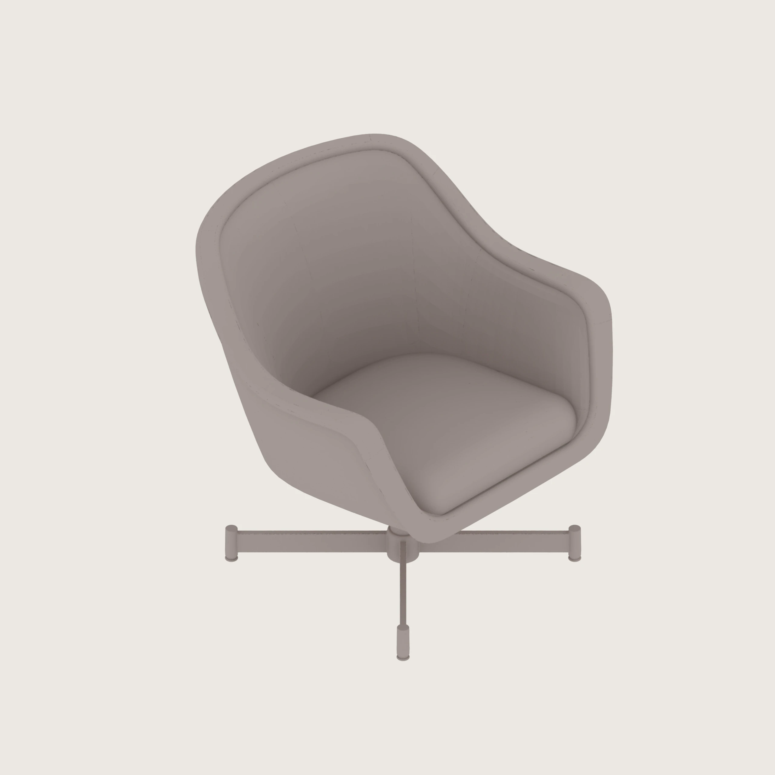 A generic rendering - Bumper Lounge Chair