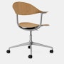 Mynt Task Chair - Oak, Blasted Aluminum