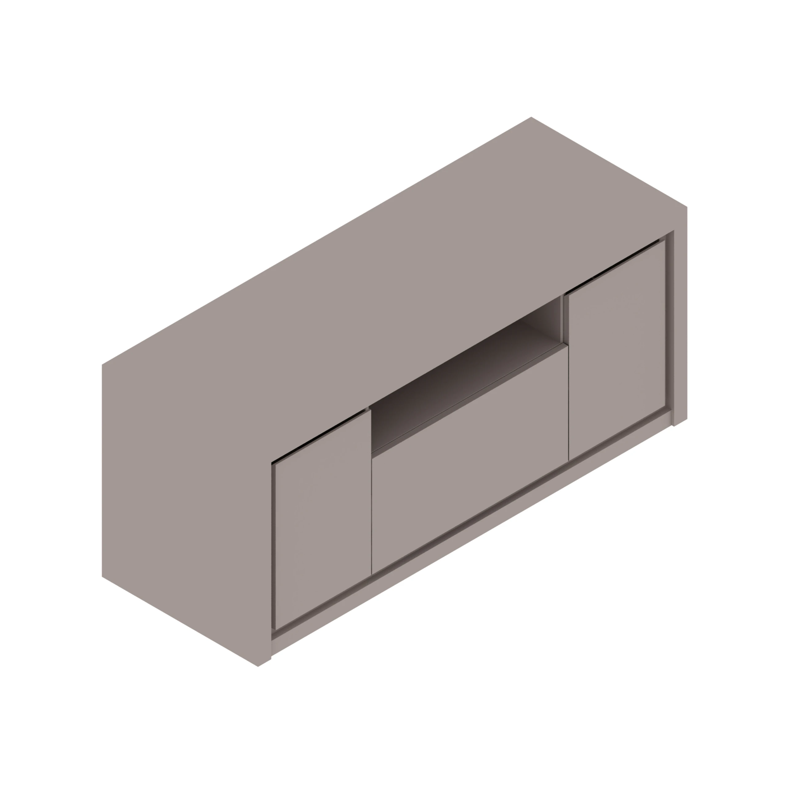 A generic rendering - Highline Fifty Credenza