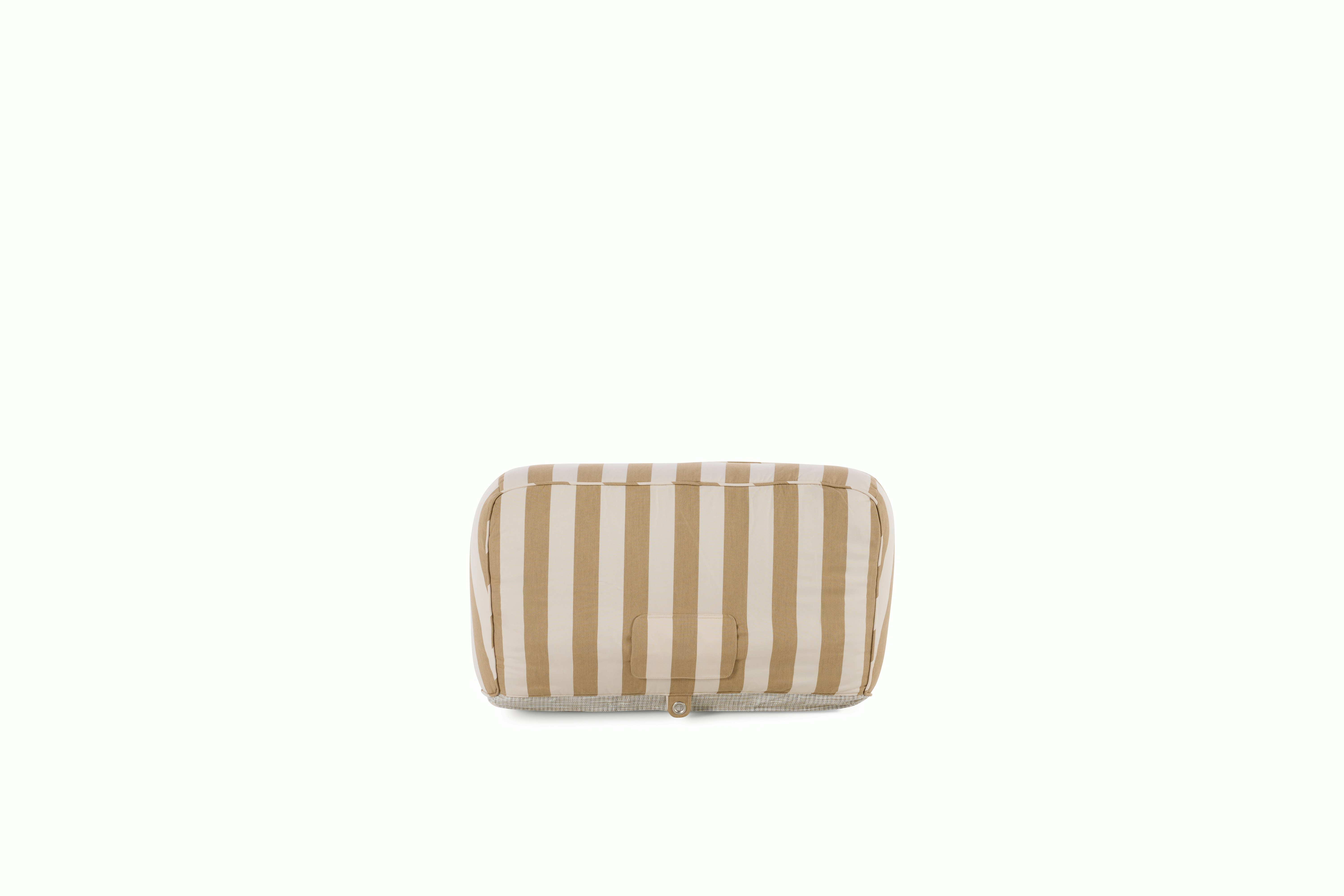 Single Lilo Pool Float - sand/white stripe